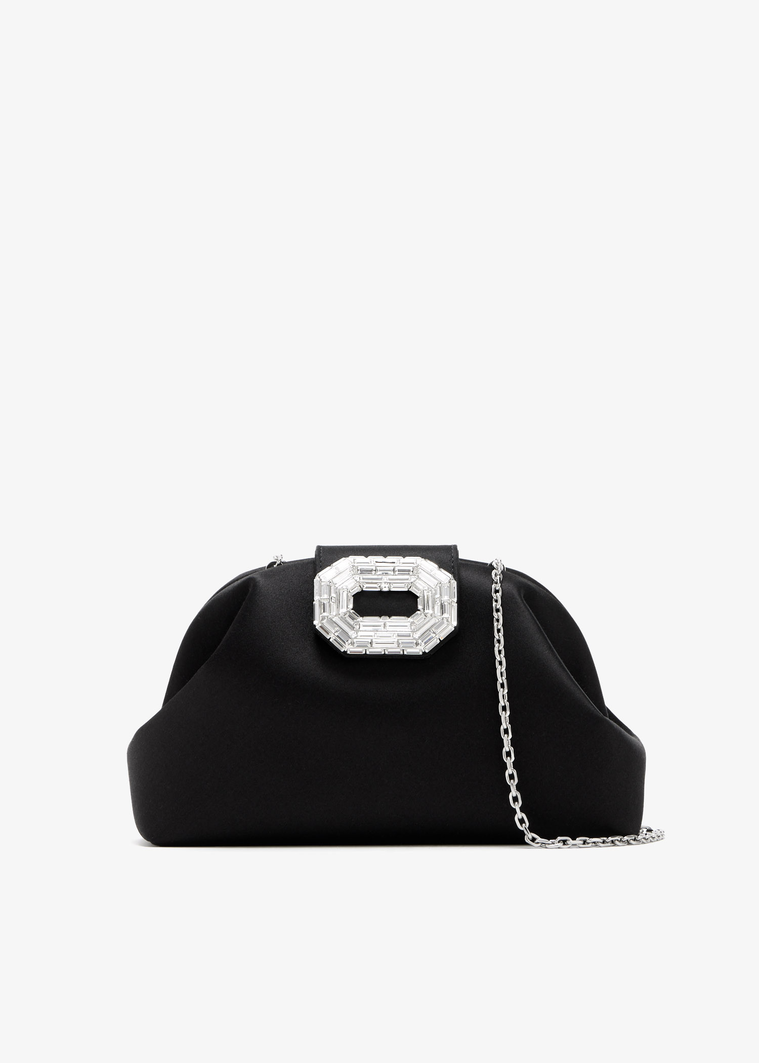 

Camelia clutch, Black