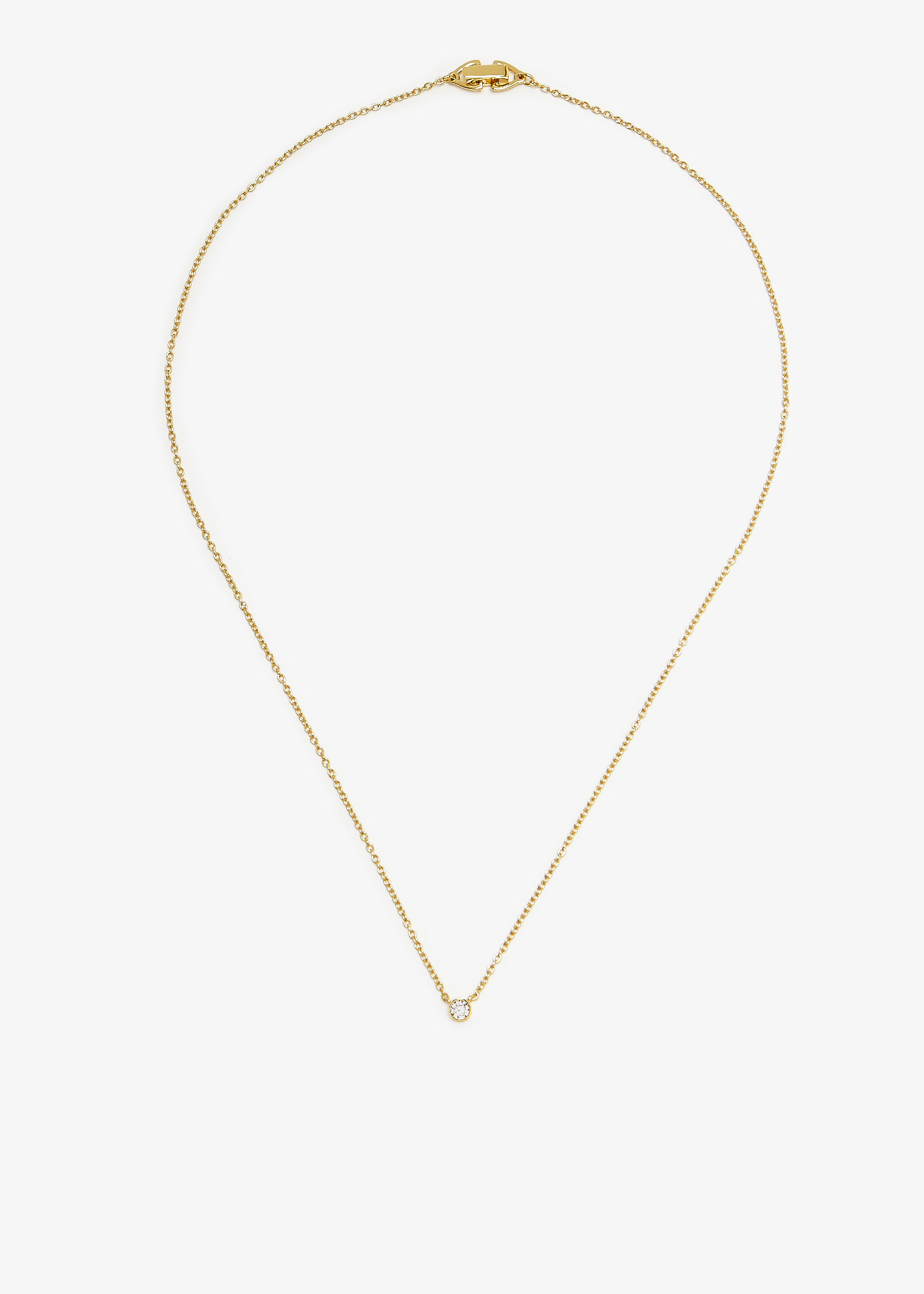 

Oda Floating necklace, Gold