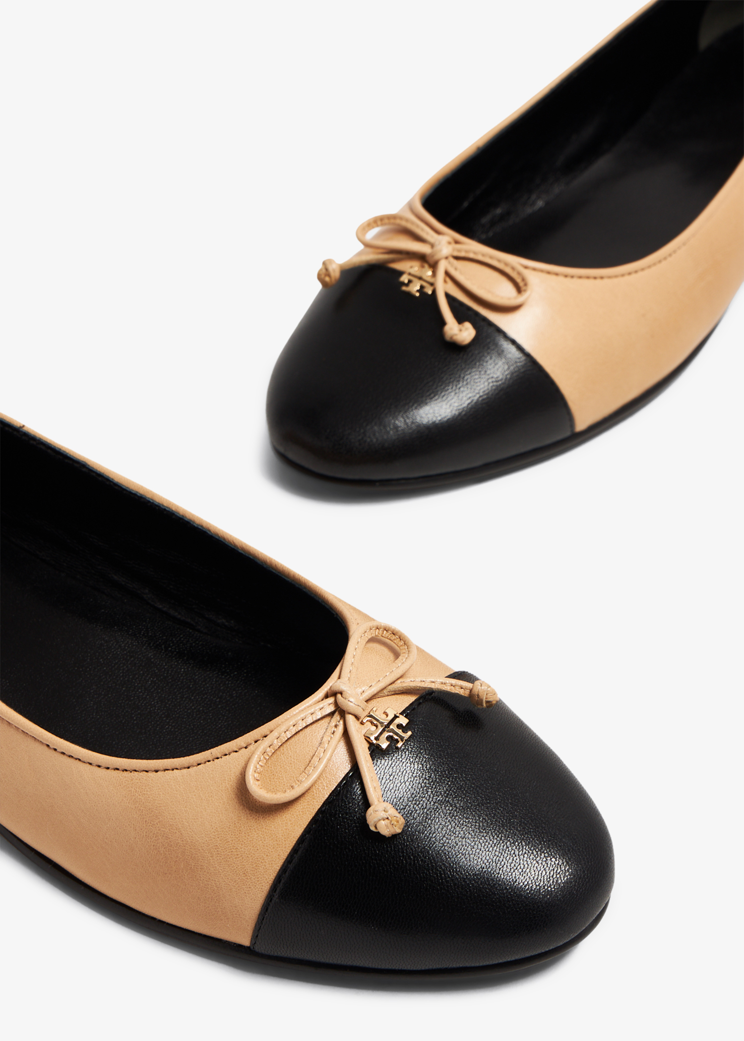 Tory burch cap toe ballet 2025 flats