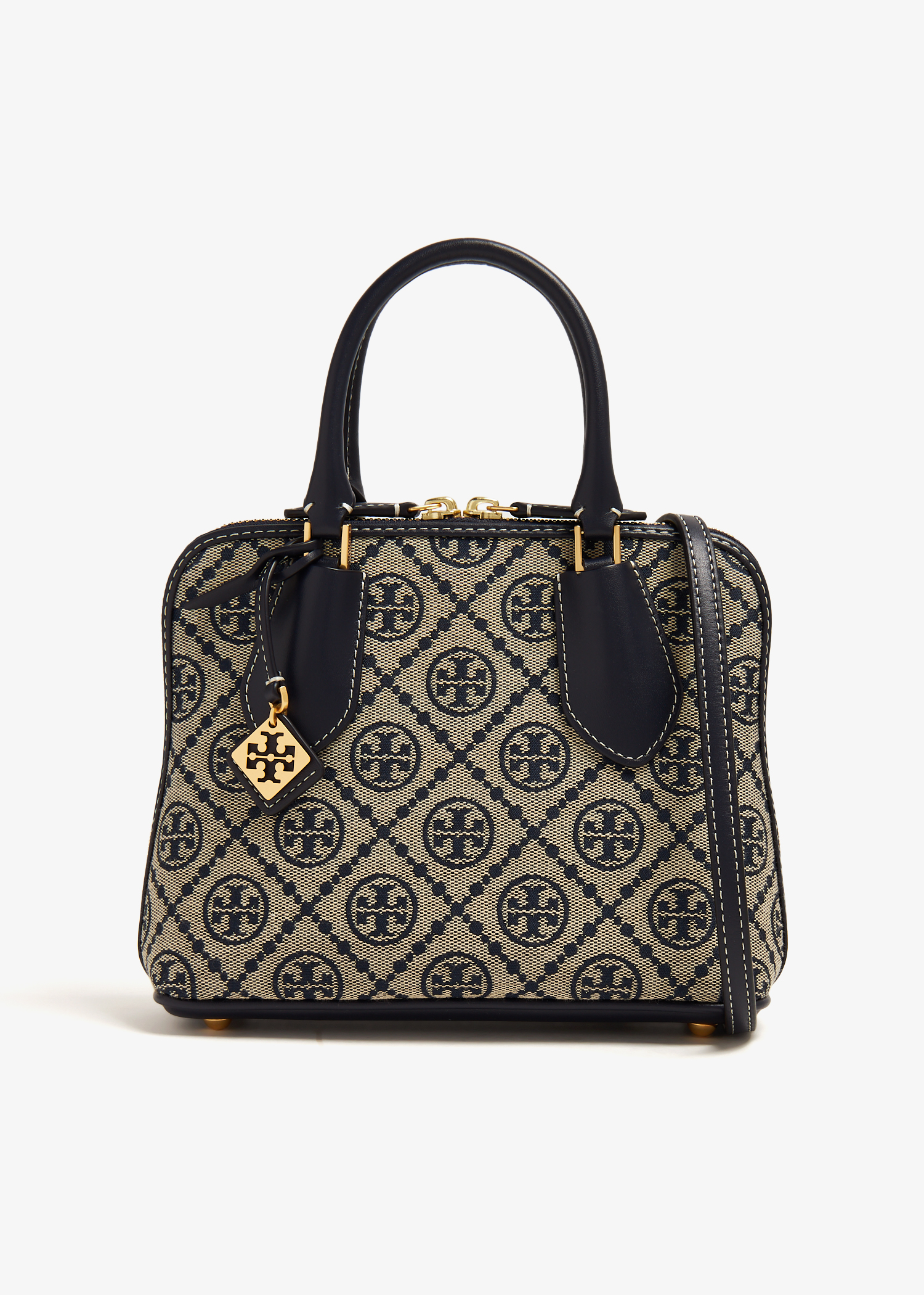 

Mini T Monogram Swing satchel, Blue