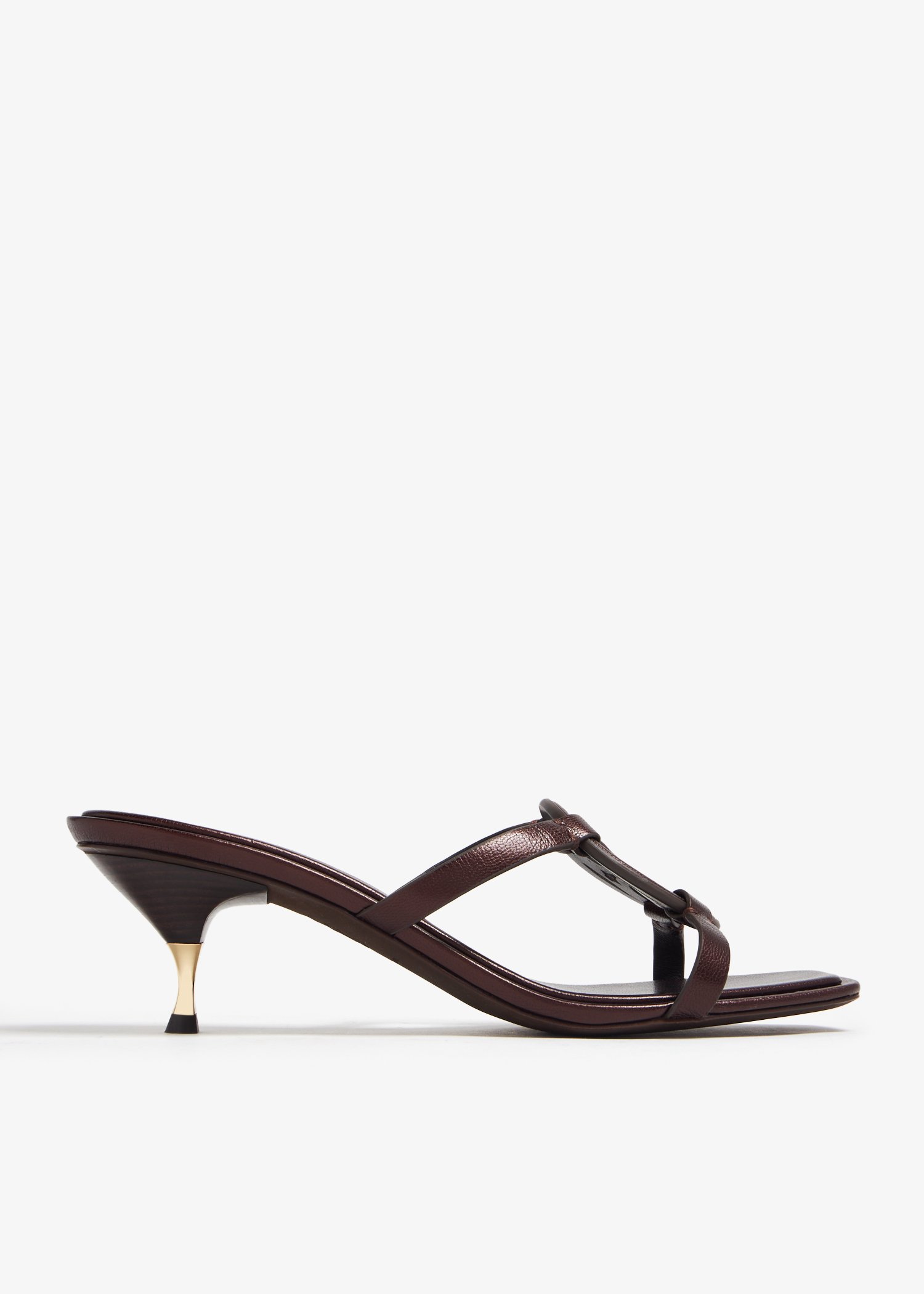 

Miller bombé sandals, Brown
