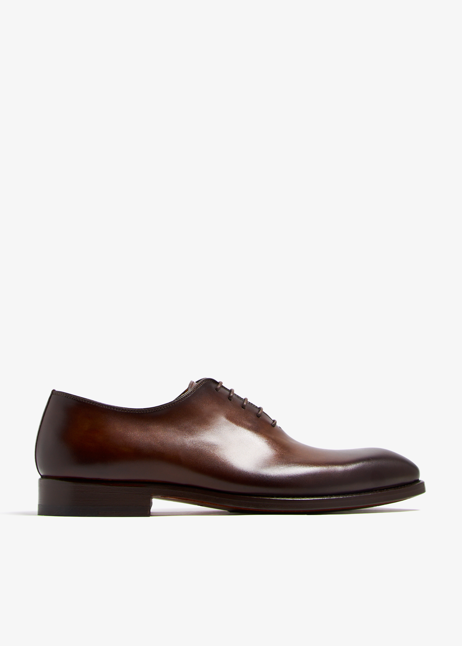 

Leather Oxford shoes, Brown