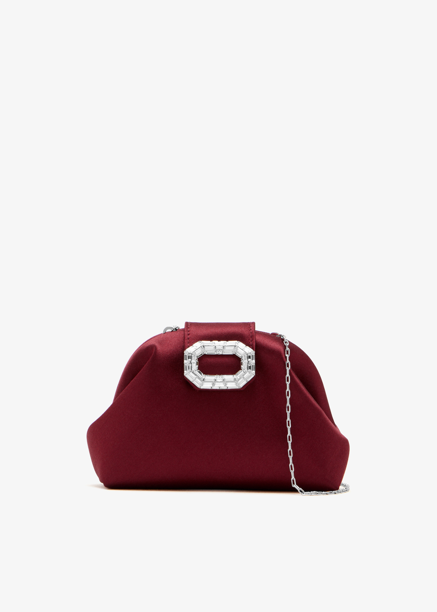 

Camelia micro clutch, Burgundy