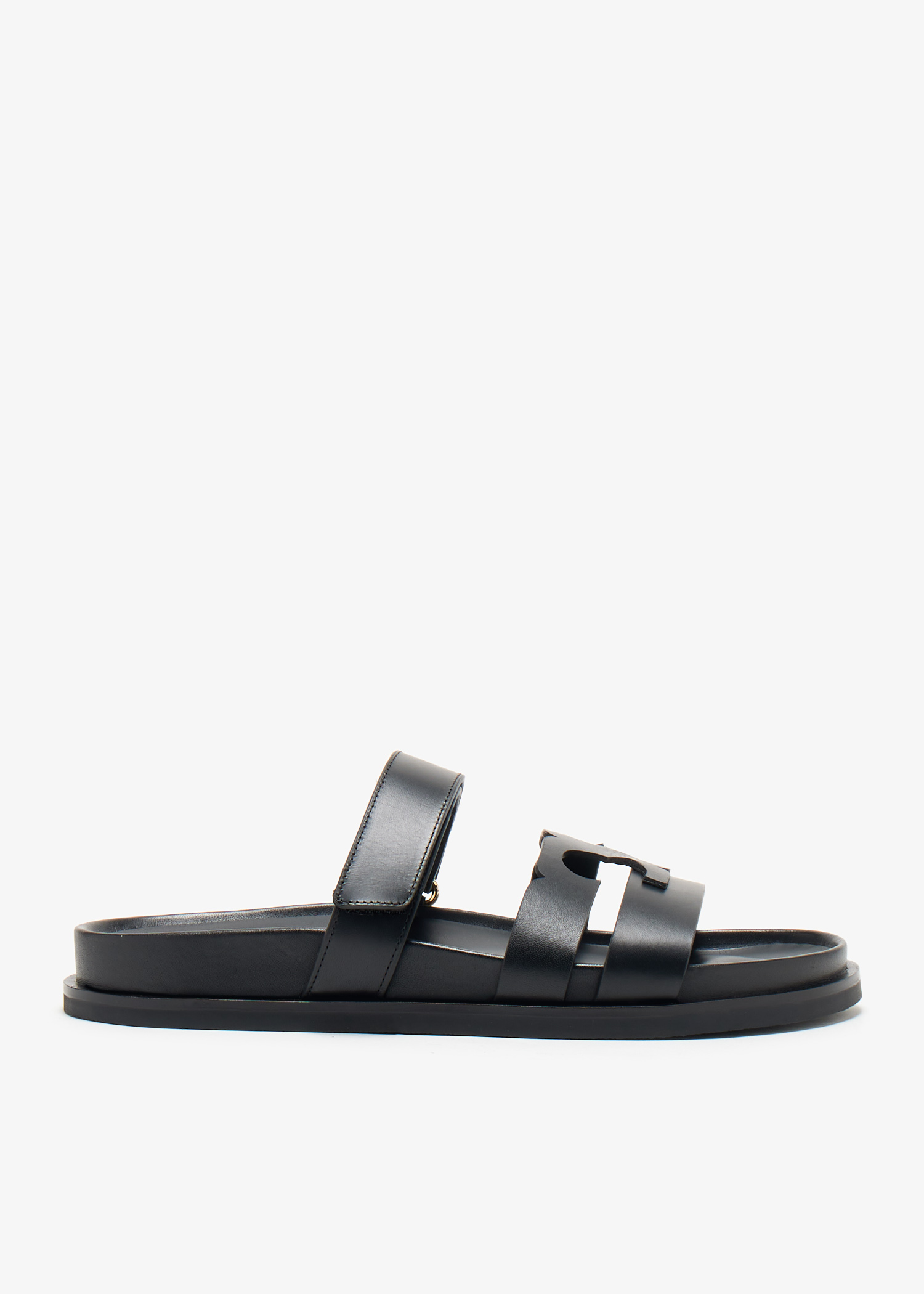 

Ines Sport slide sandals, Black