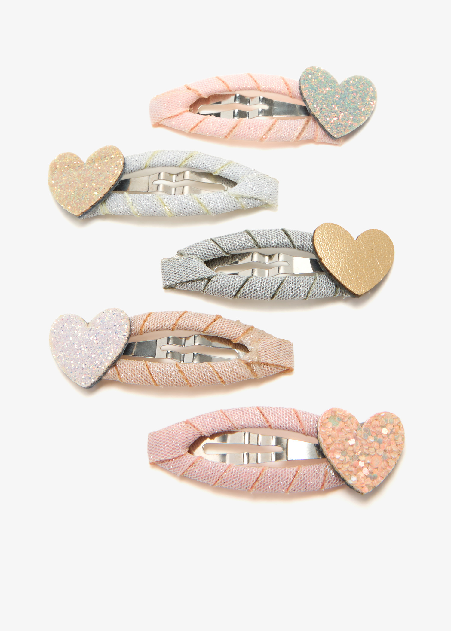 

Teeny Heart mini clic clacs, Multicolored