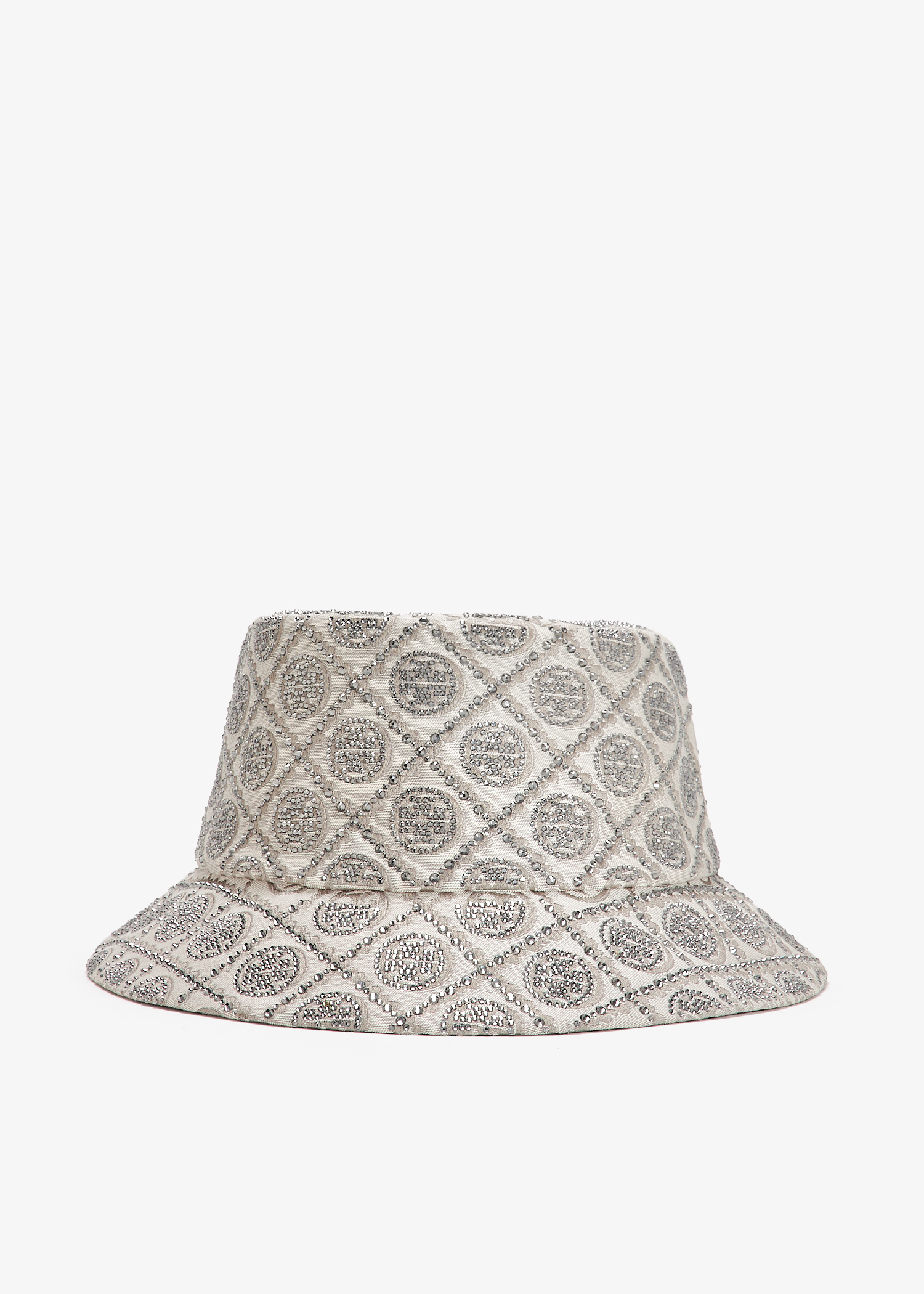 

Embellished bucket hat, Grey