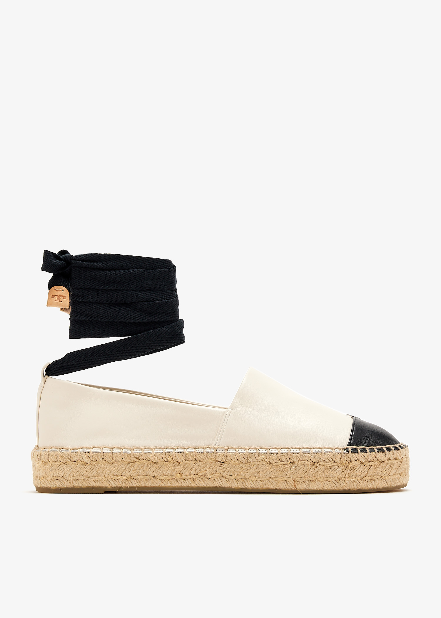 

Cap-toe espadrilles, White