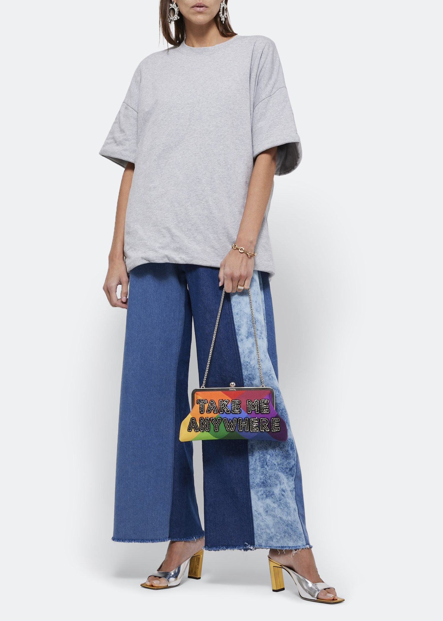 

Take Me Anywhere clutch, Multicolored