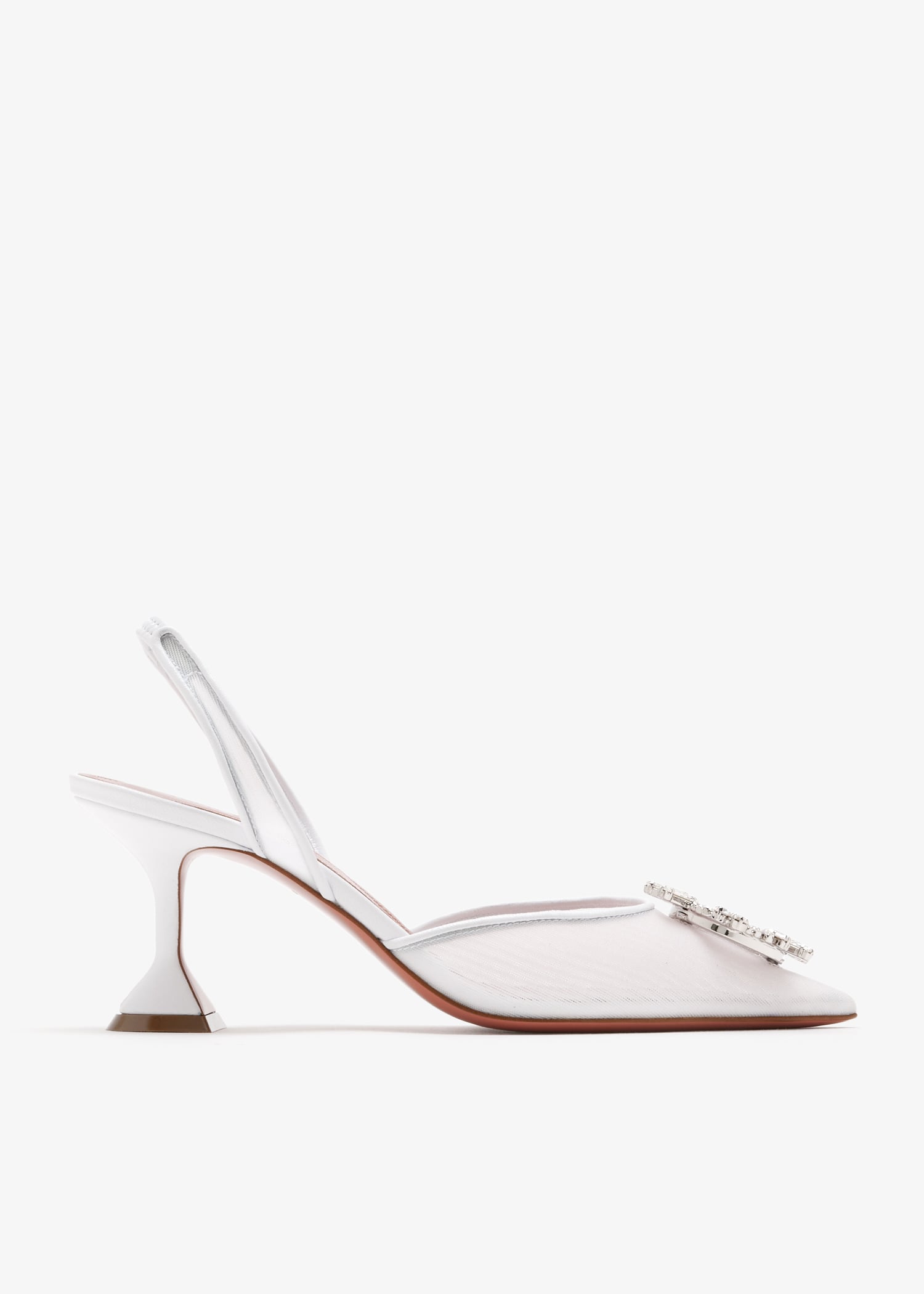 

Begum 70 slingback pumps, White