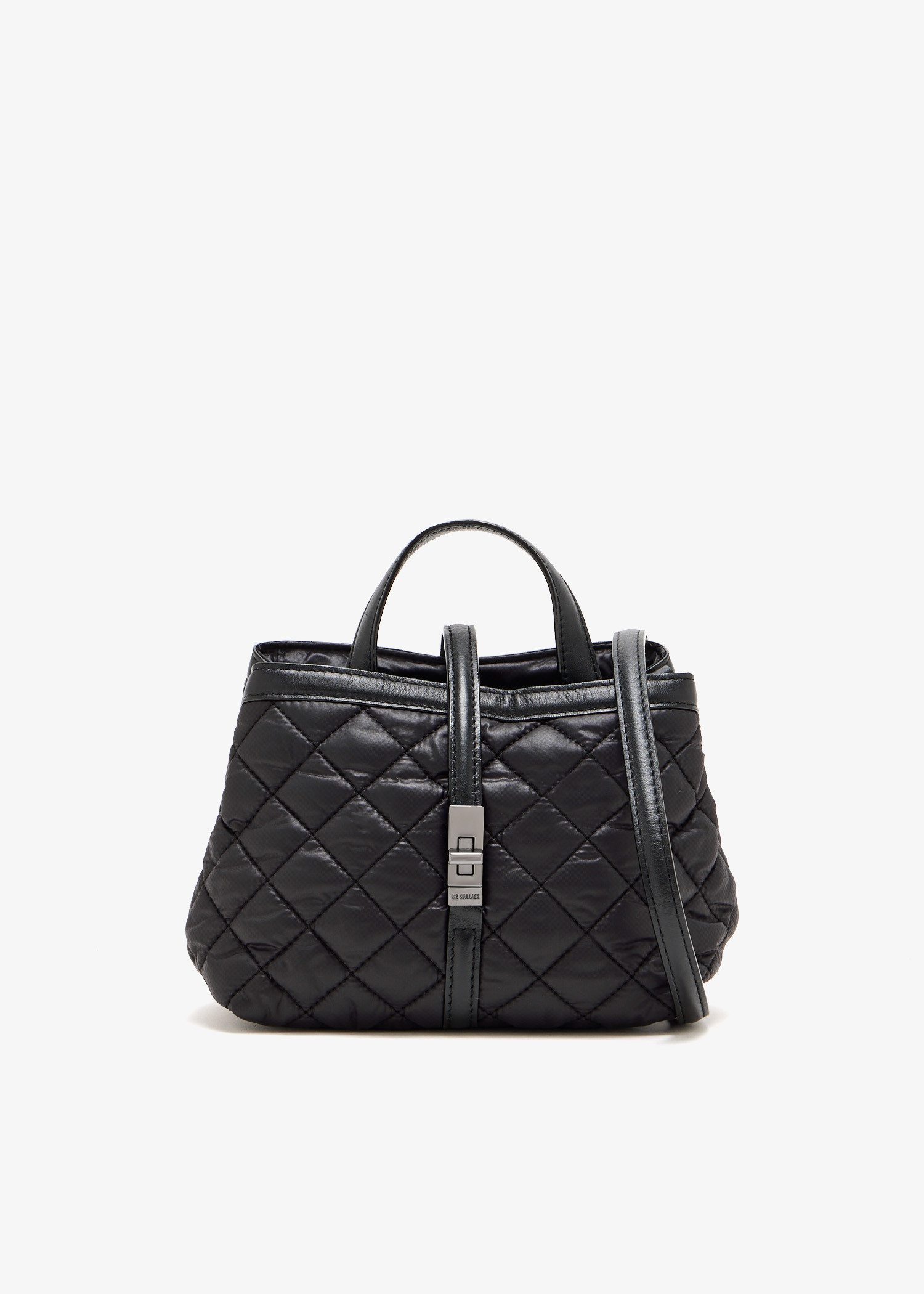 

Mini Astor top handle bag, Black