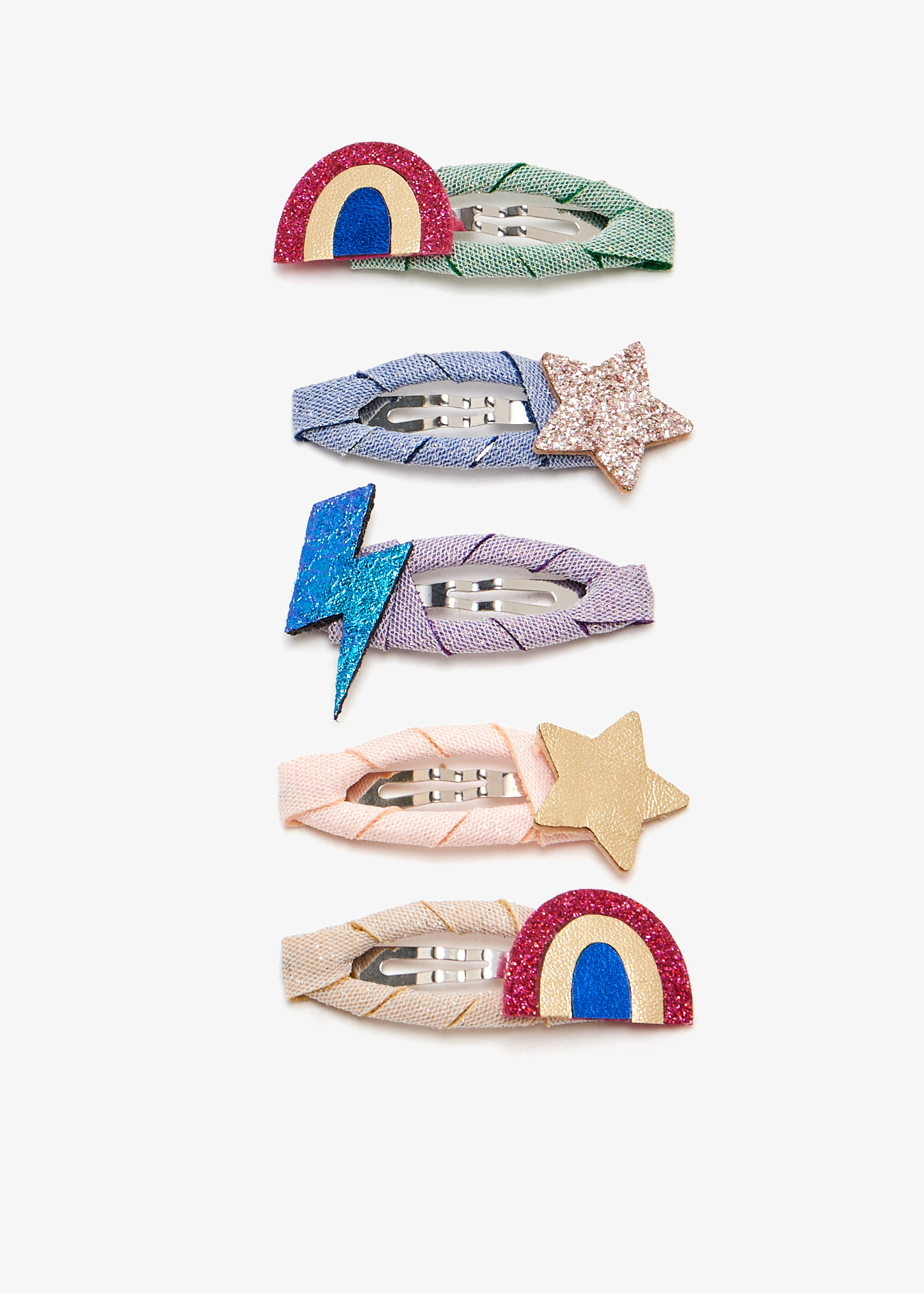 

Rainbow mini clic clacs, Multicolored