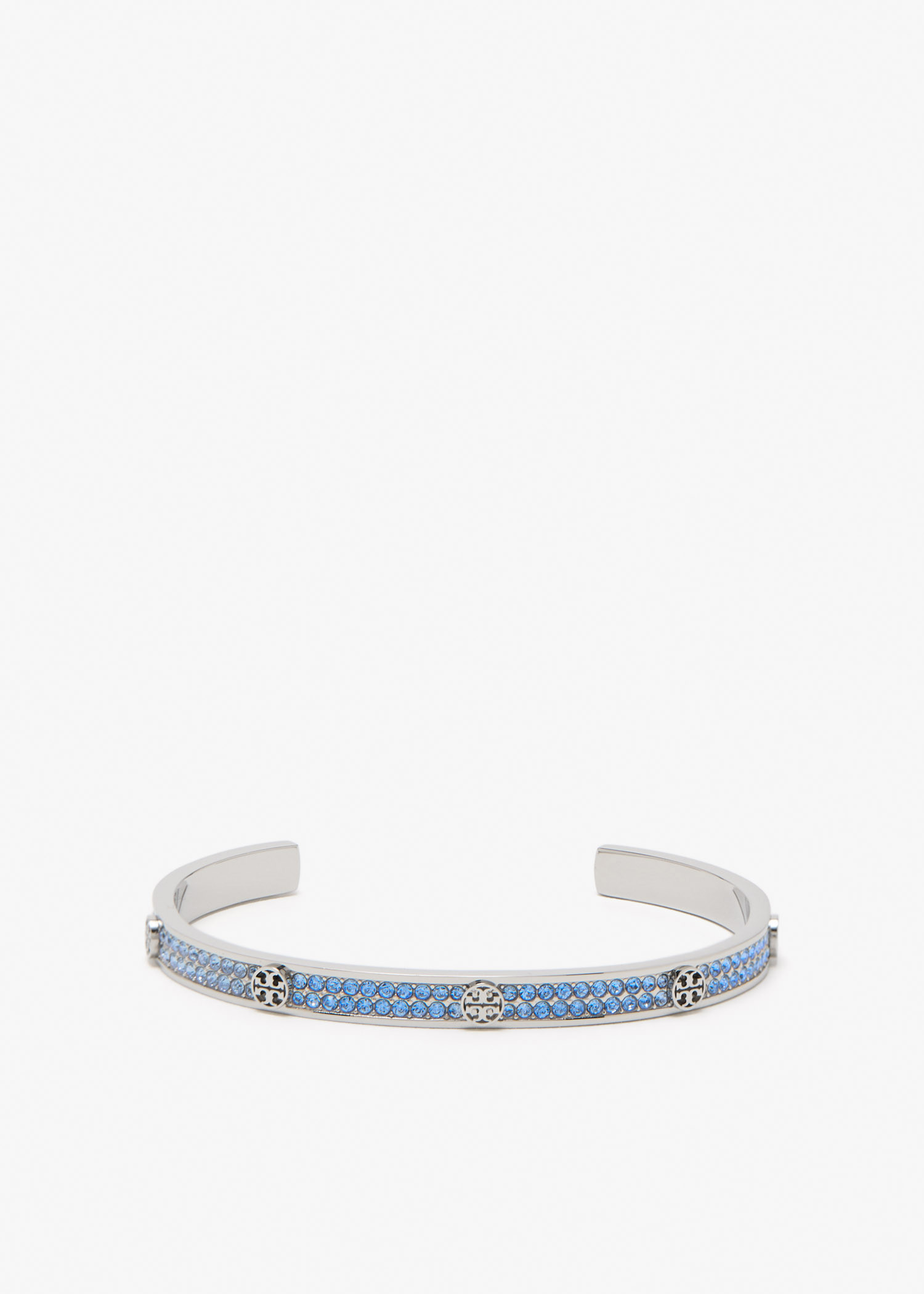

Icon Pavé cuff bracelet, Silver