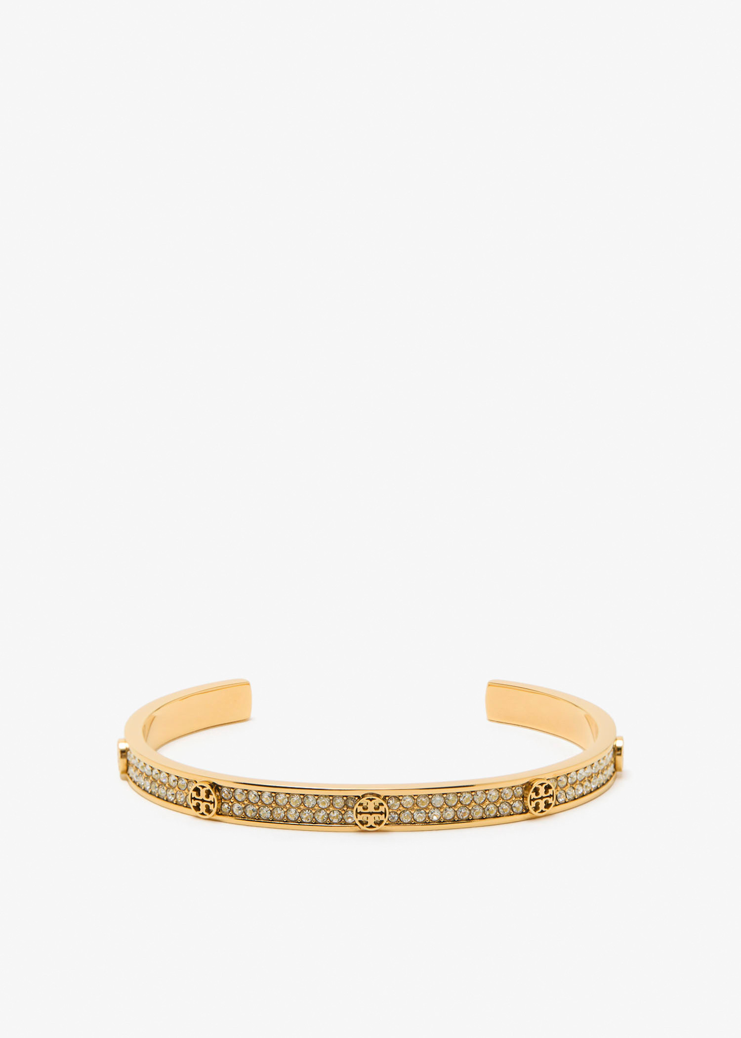 

Icon Pavé cuff bracelet, Gold