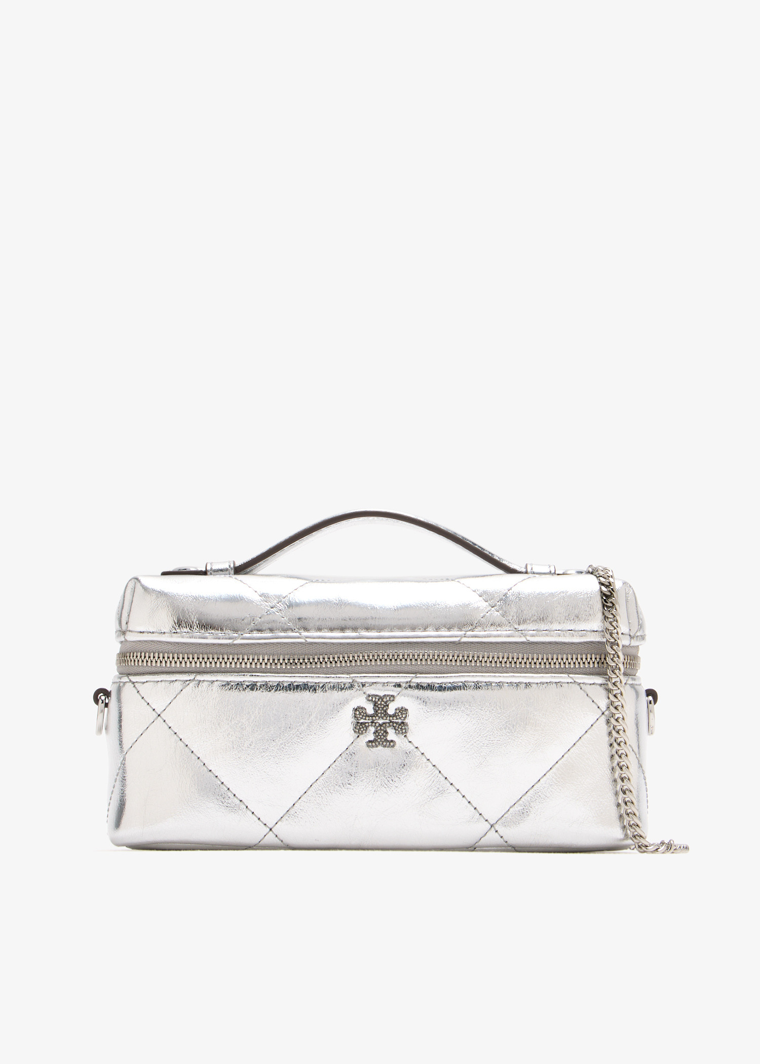 

Kira Diamond East/West vanity case, Silver