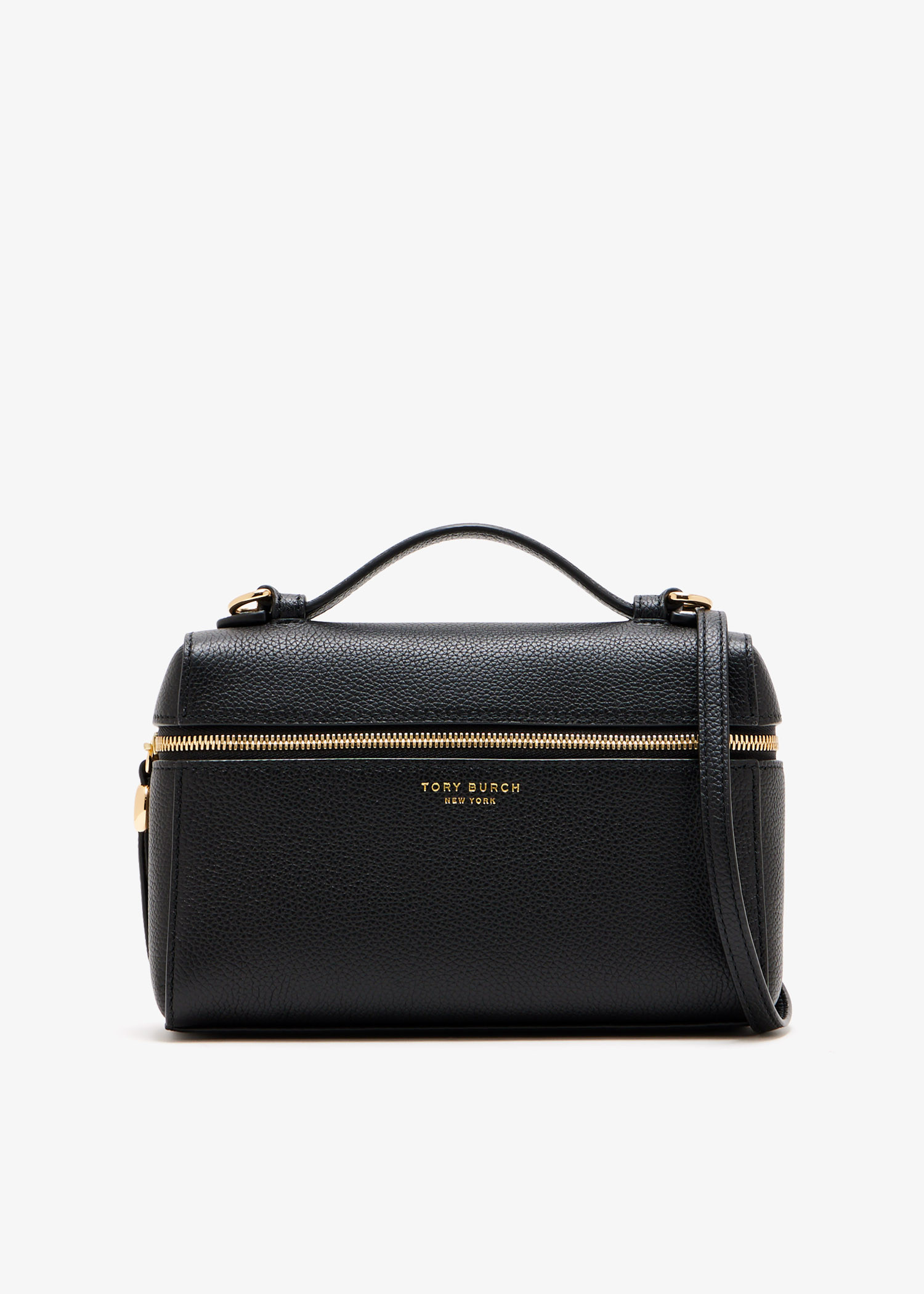 

Romy slim top-handle bag, Black