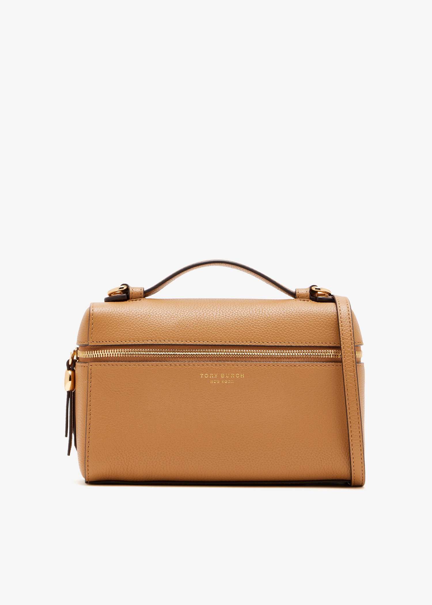 

Romy slim top-handle bag, Brown