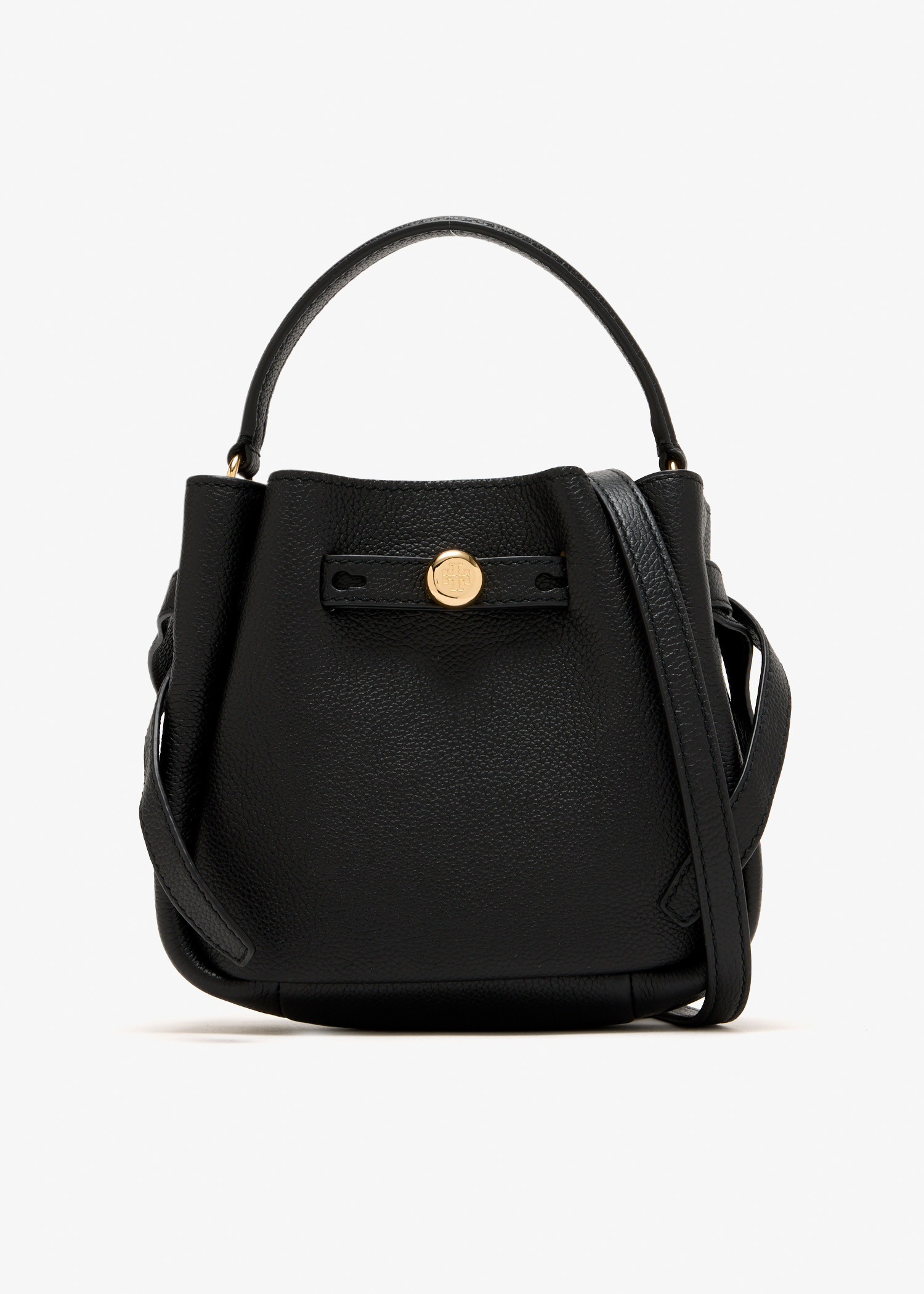 

Romy mini bucket bag, Black