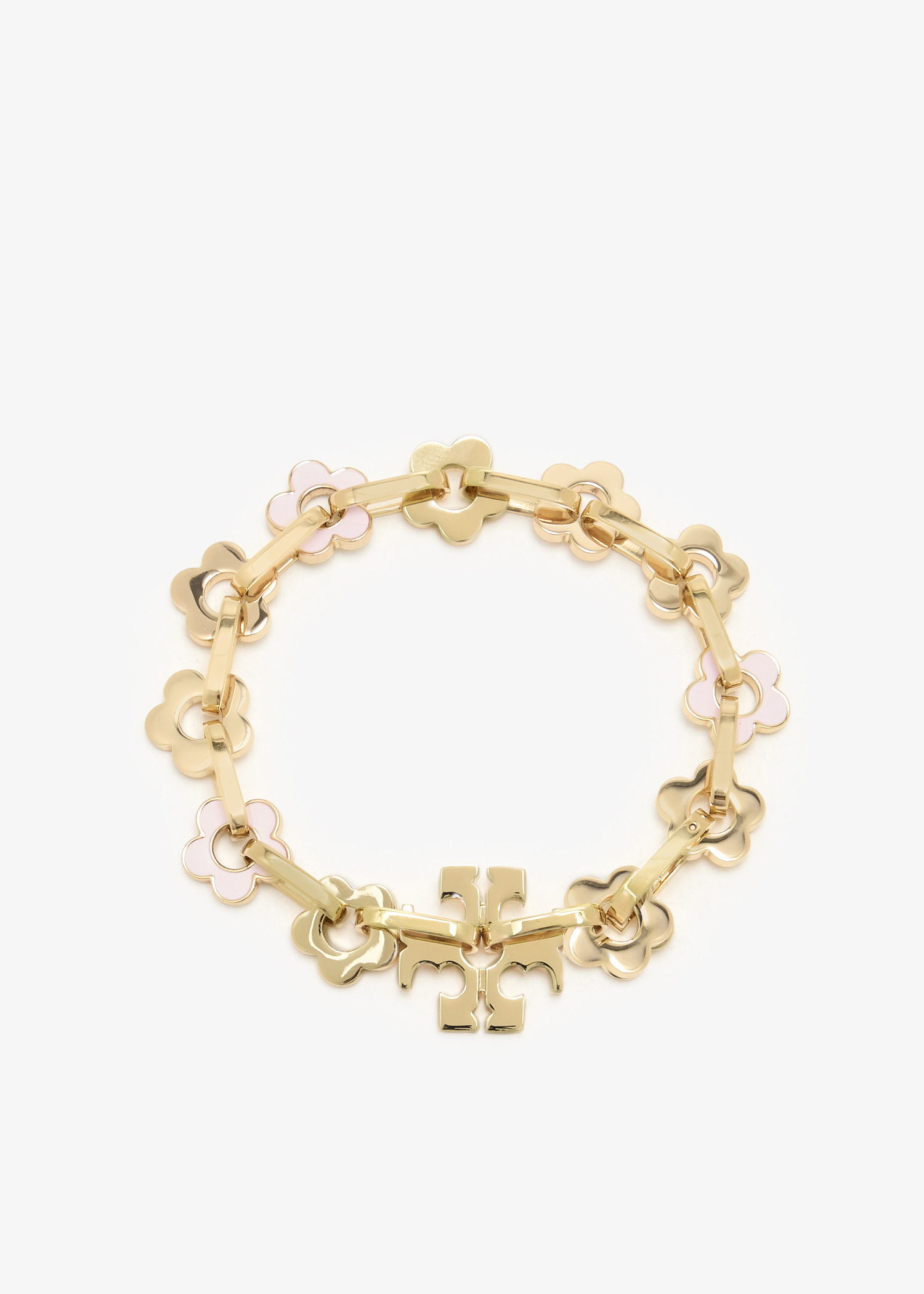 

Forget Me Not Interlocking bracelet, Gold