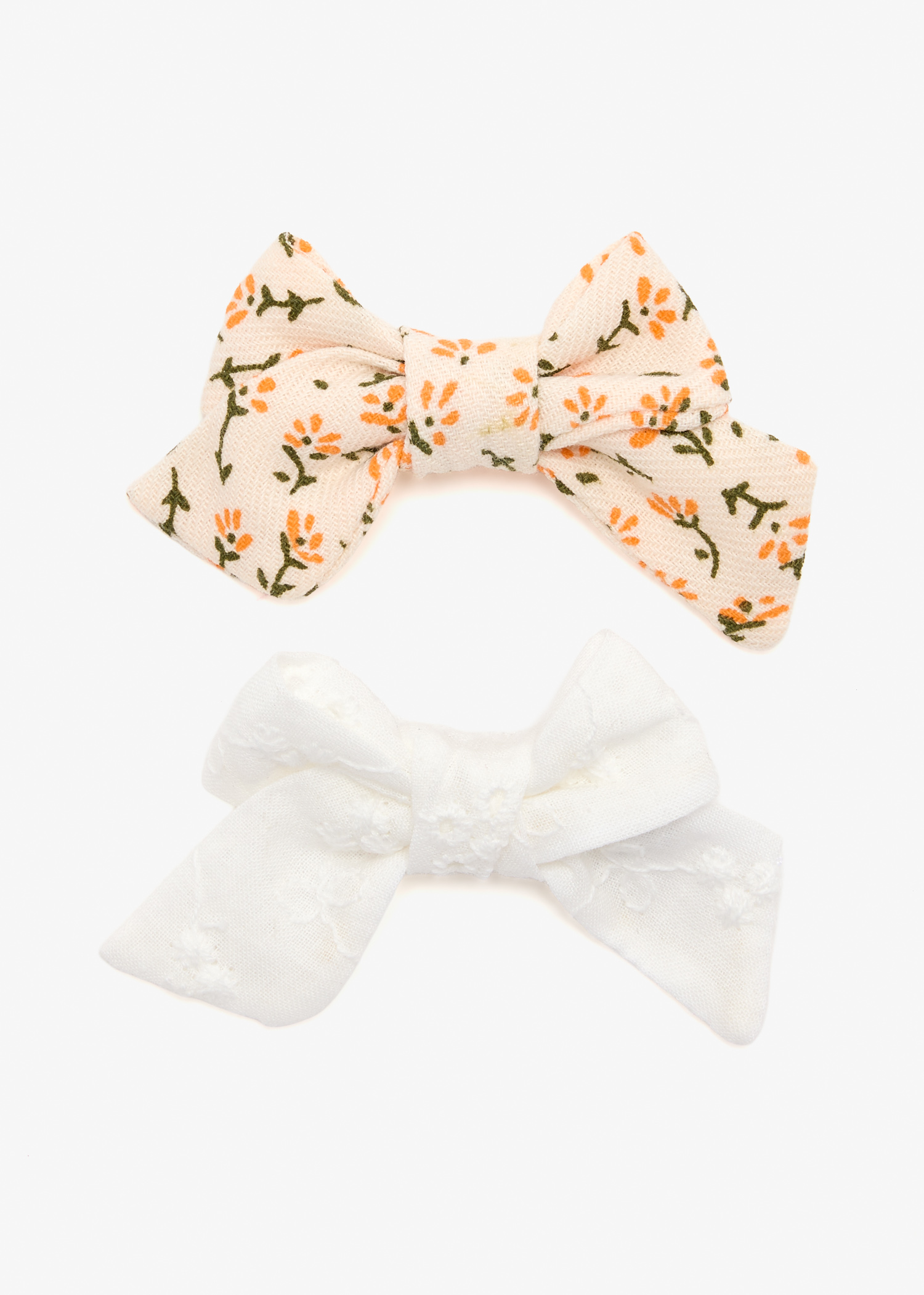 

Maggie Bow clips, White
