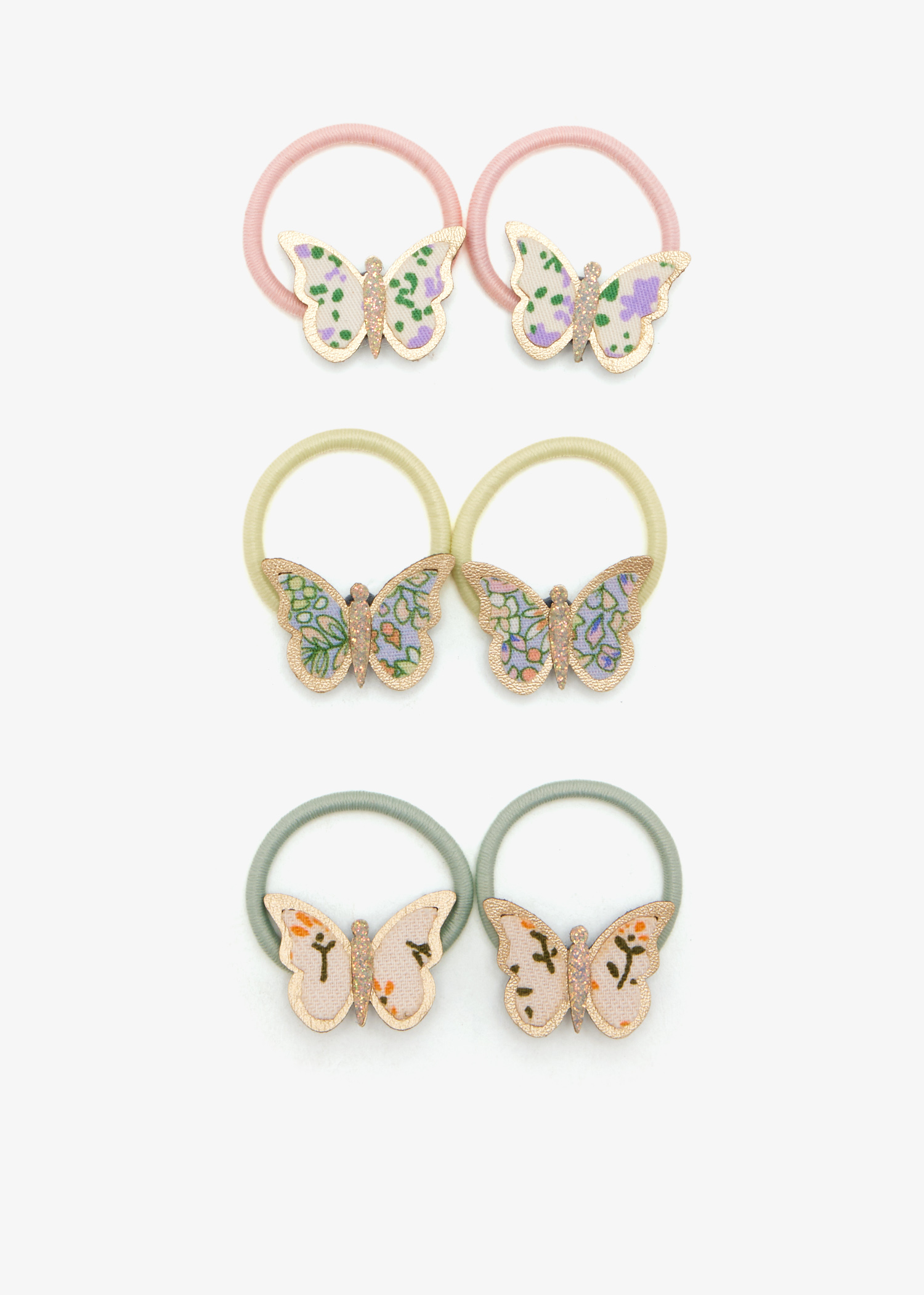 

Floral Butterfly mini ponies, Multicolored
