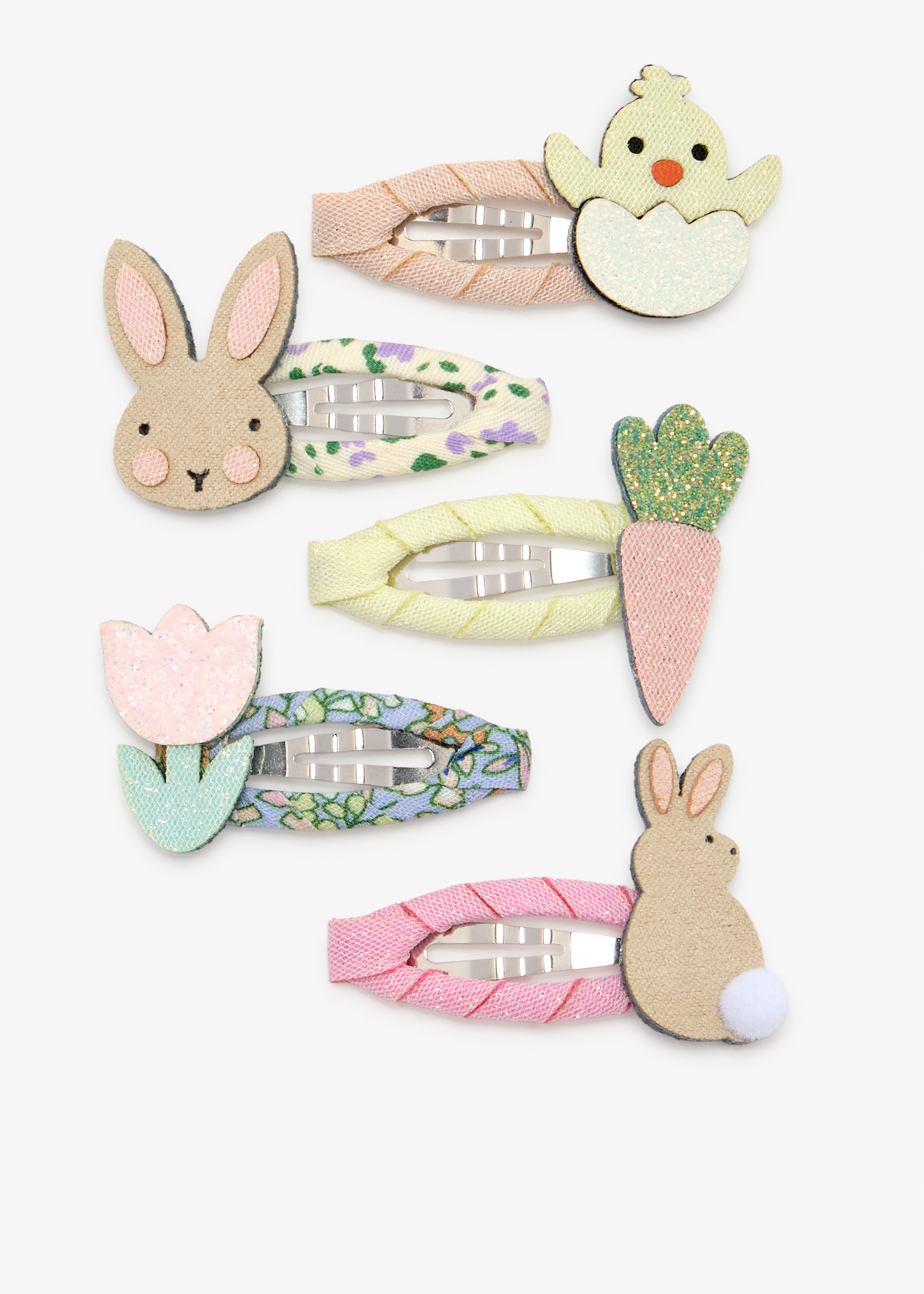 

Bunny & Chick mini clic clacs, Multicolored