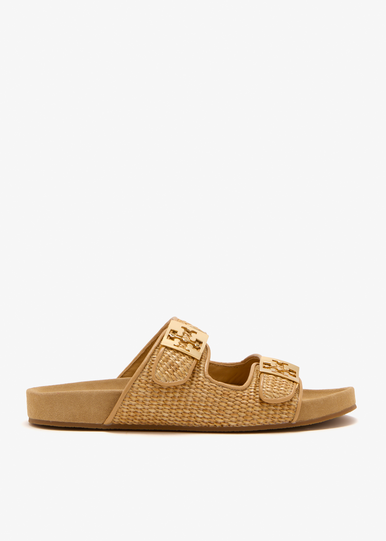 

Mellow raffia sandals, Beige