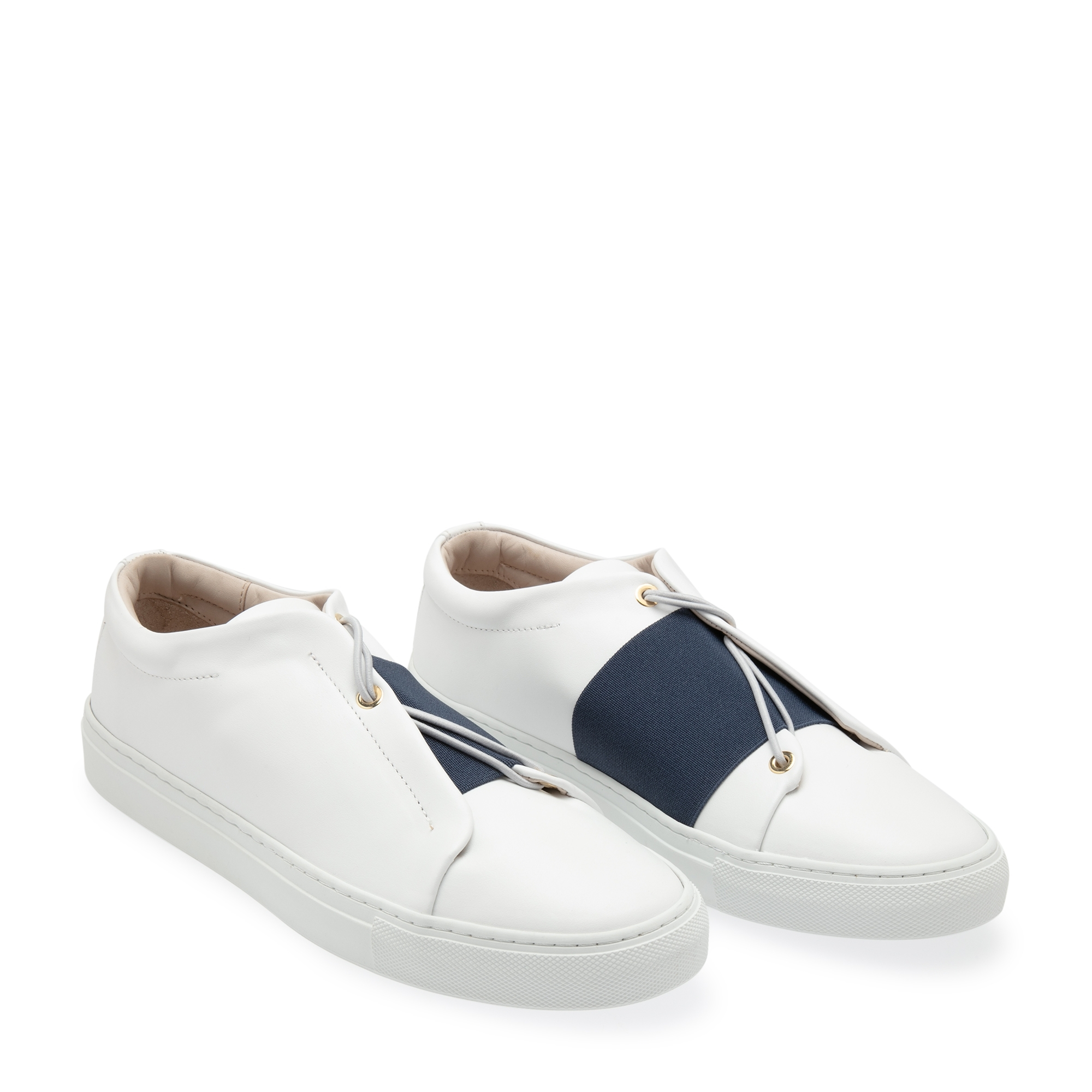 

Mademoiselle leather sneakers, White