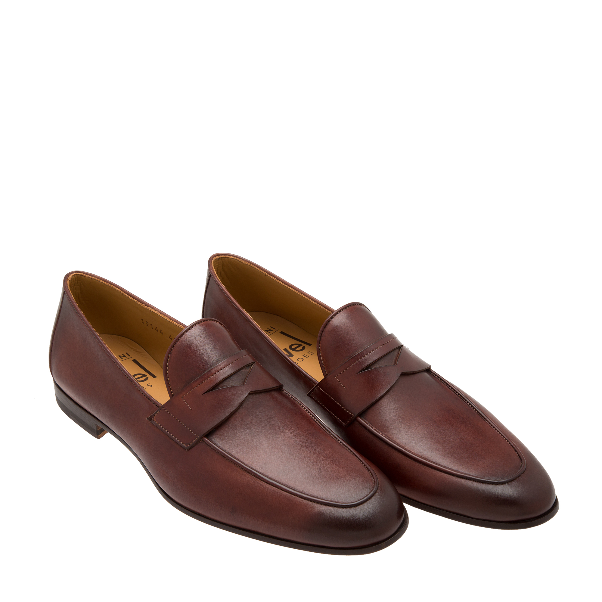 

Leather Penny loafers, Brown