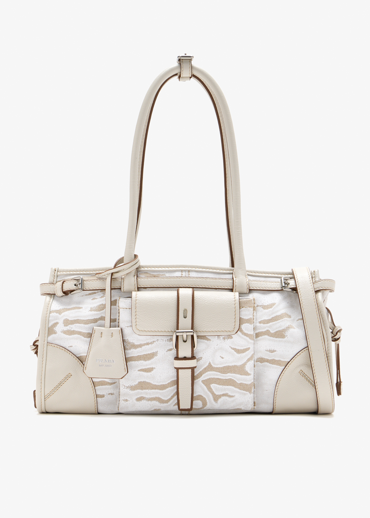 

Prada Bonnie medium handbag, White