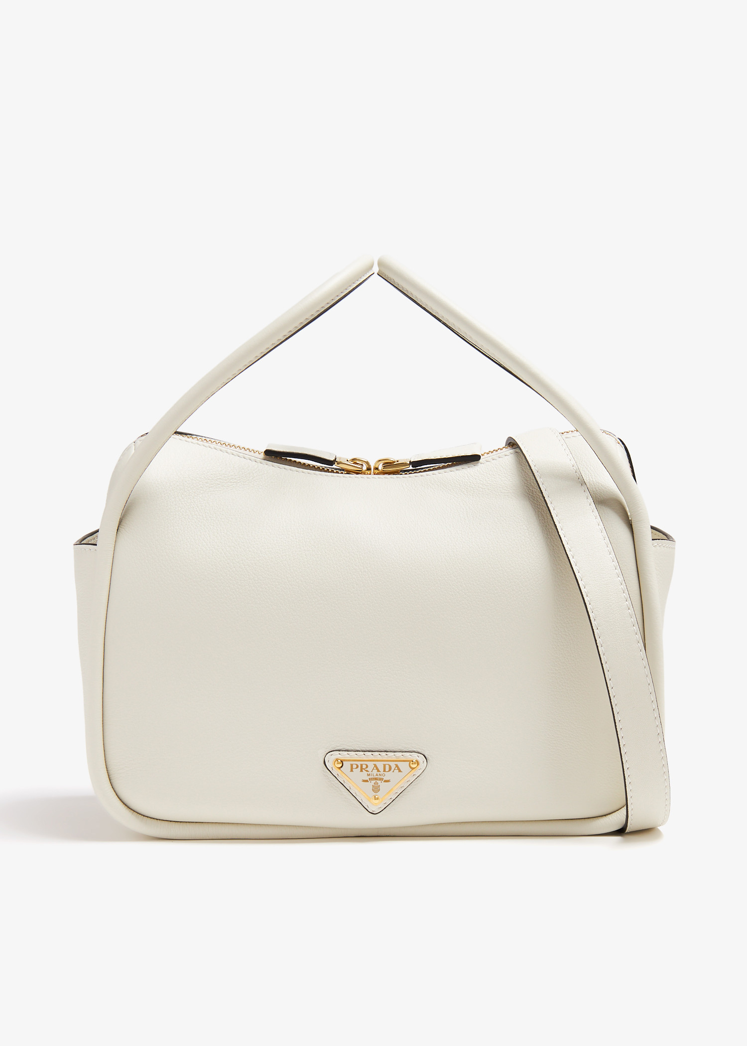 

Prada Darling leather handbag, Cream