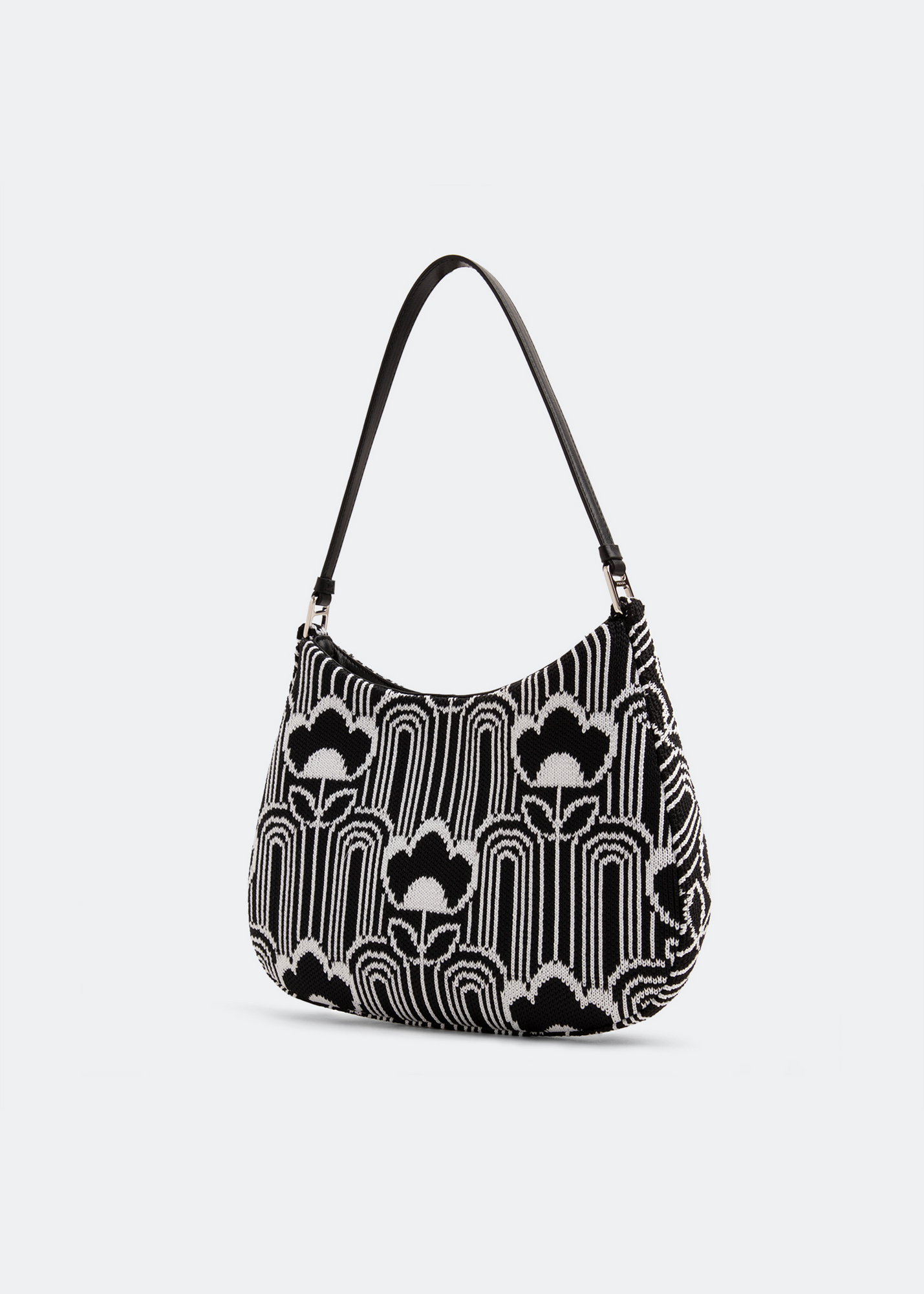 

Cleo leather shoulder bag, Black