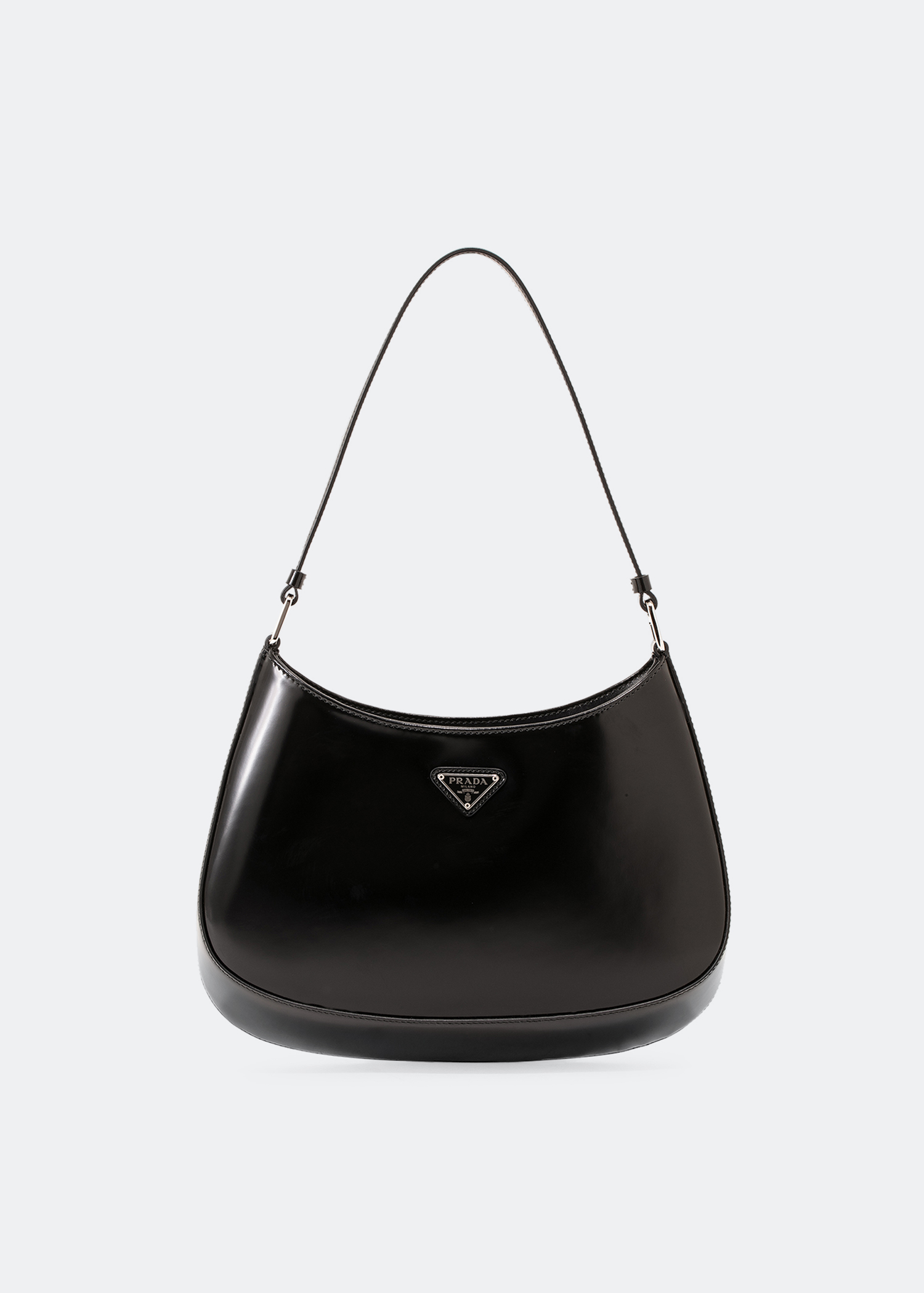 

Cleo leather shoulder bag, Black