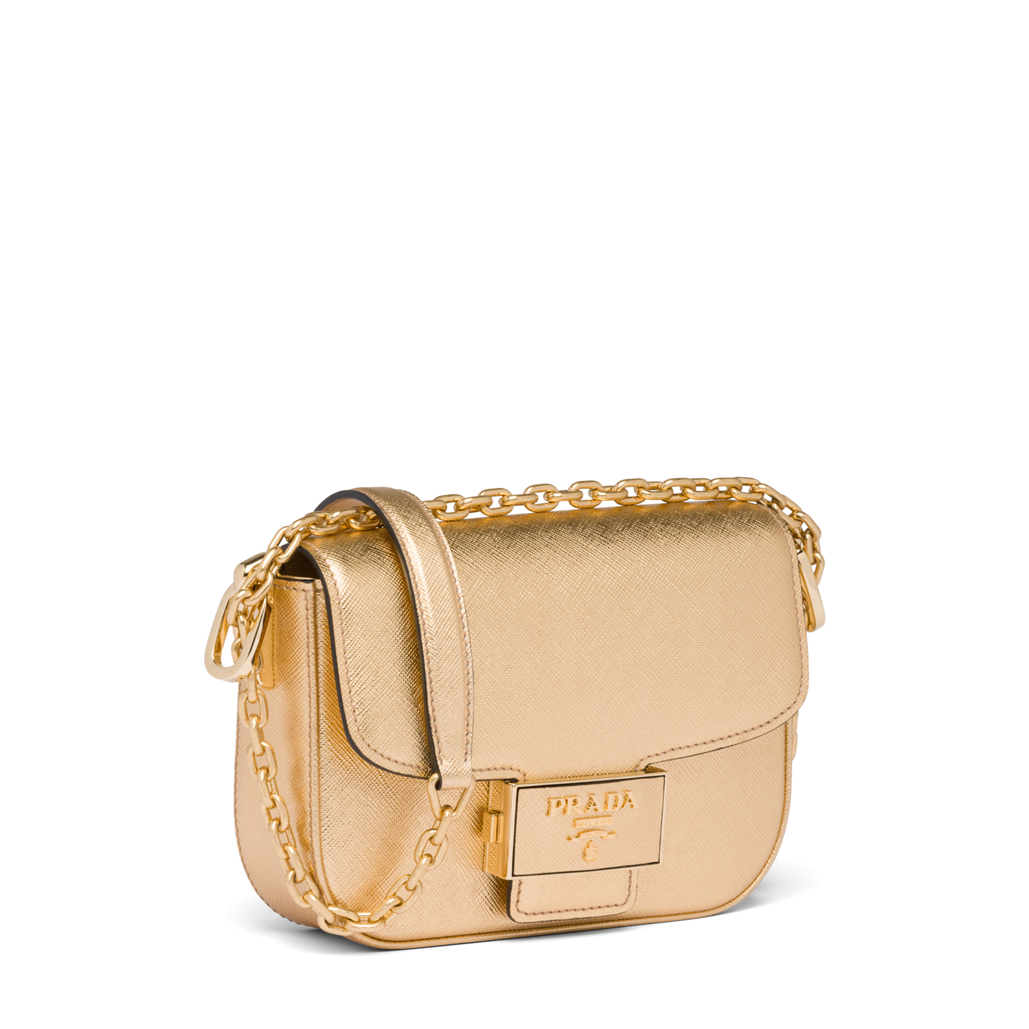 

Embleme shoulder bag, Gold