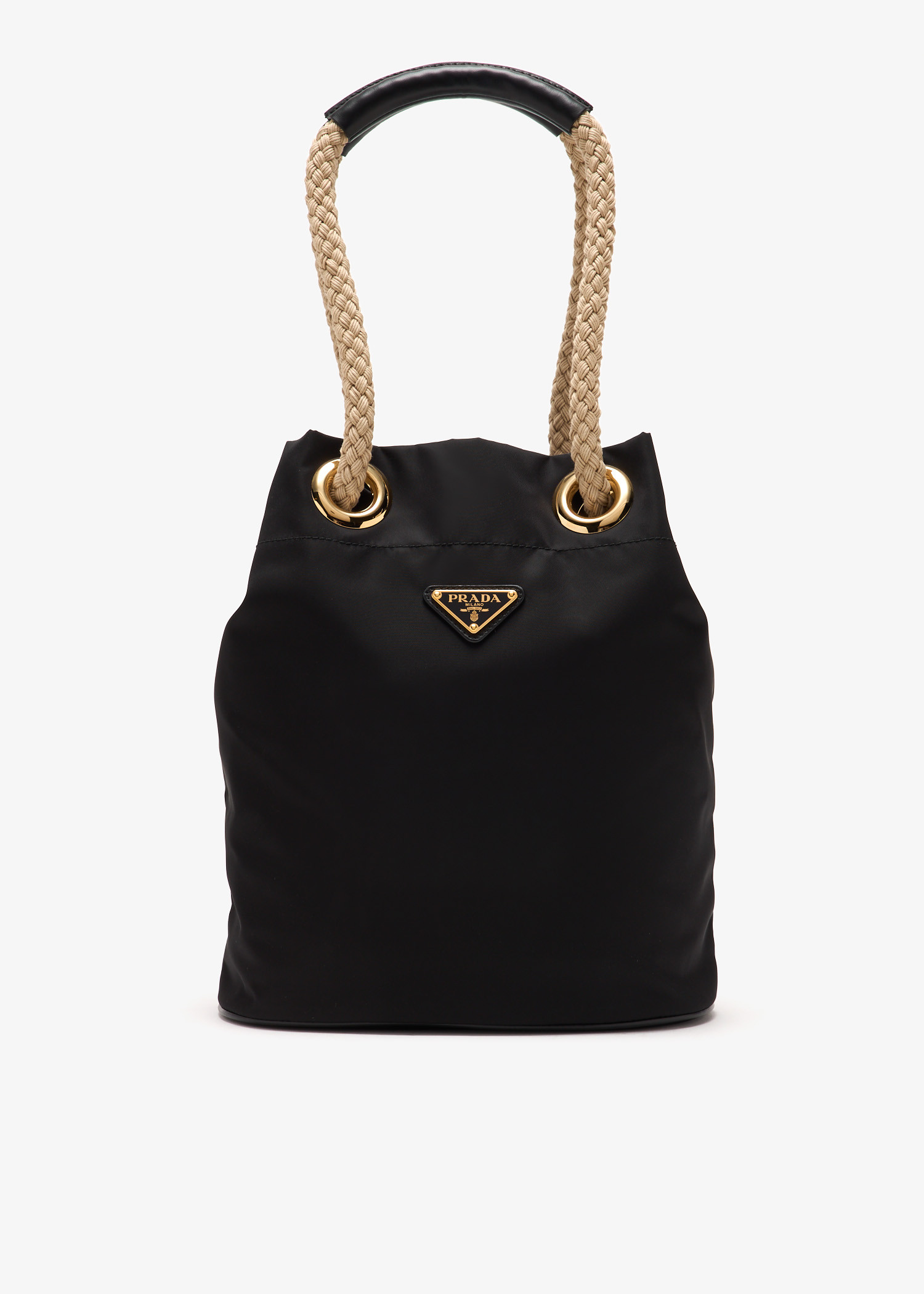 

Prada Mariner Re-Nylon small bucket bag, Black