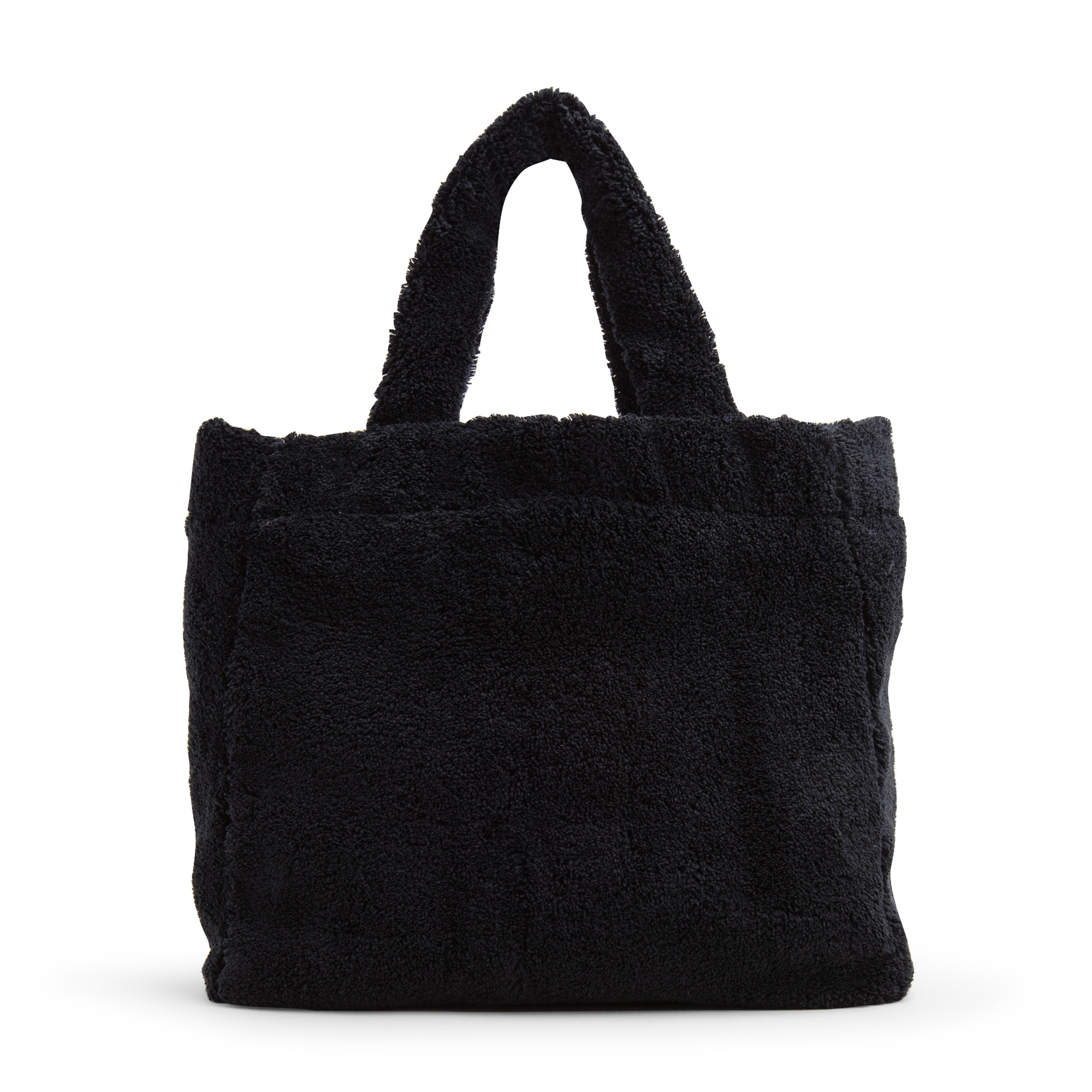 

Terry tote bag, Black