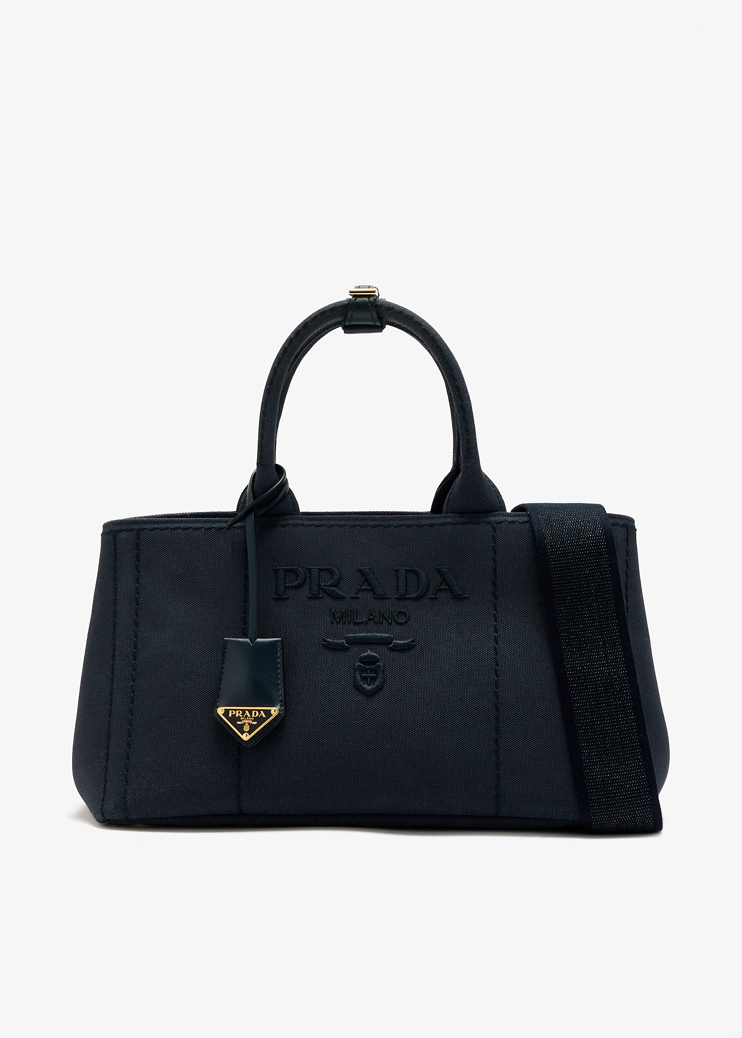 

Prada Jardinière large handbag, Navy