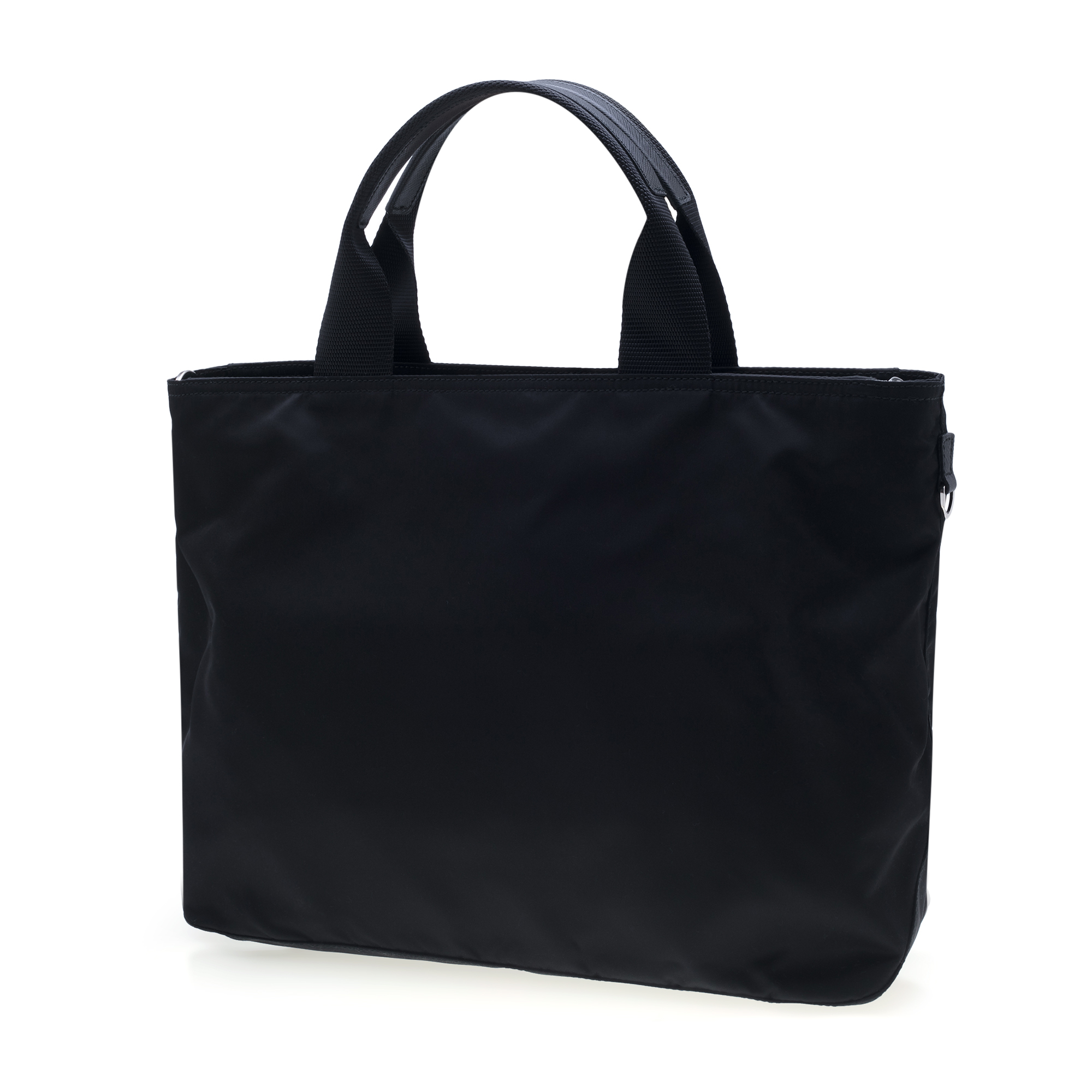 

Nylon tote bag, Black