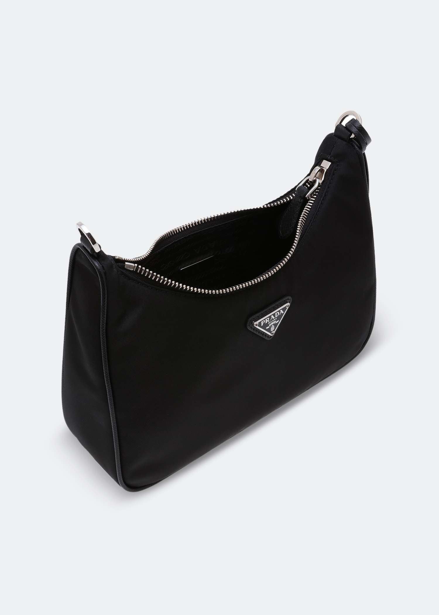 

Re-Edition nylon shoulder bag, Black