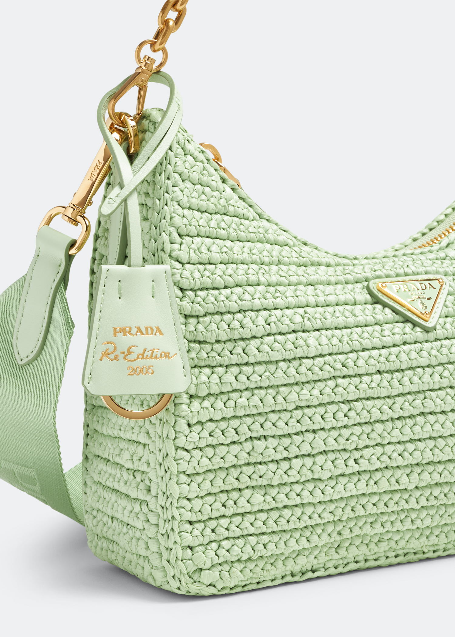 Prada Women's Re-Edition 2005 Crochet Bag