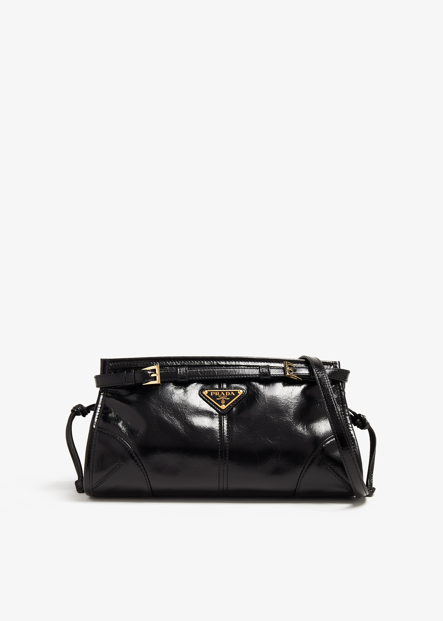 

Prada Bonnie small leather shoulder bag, Black