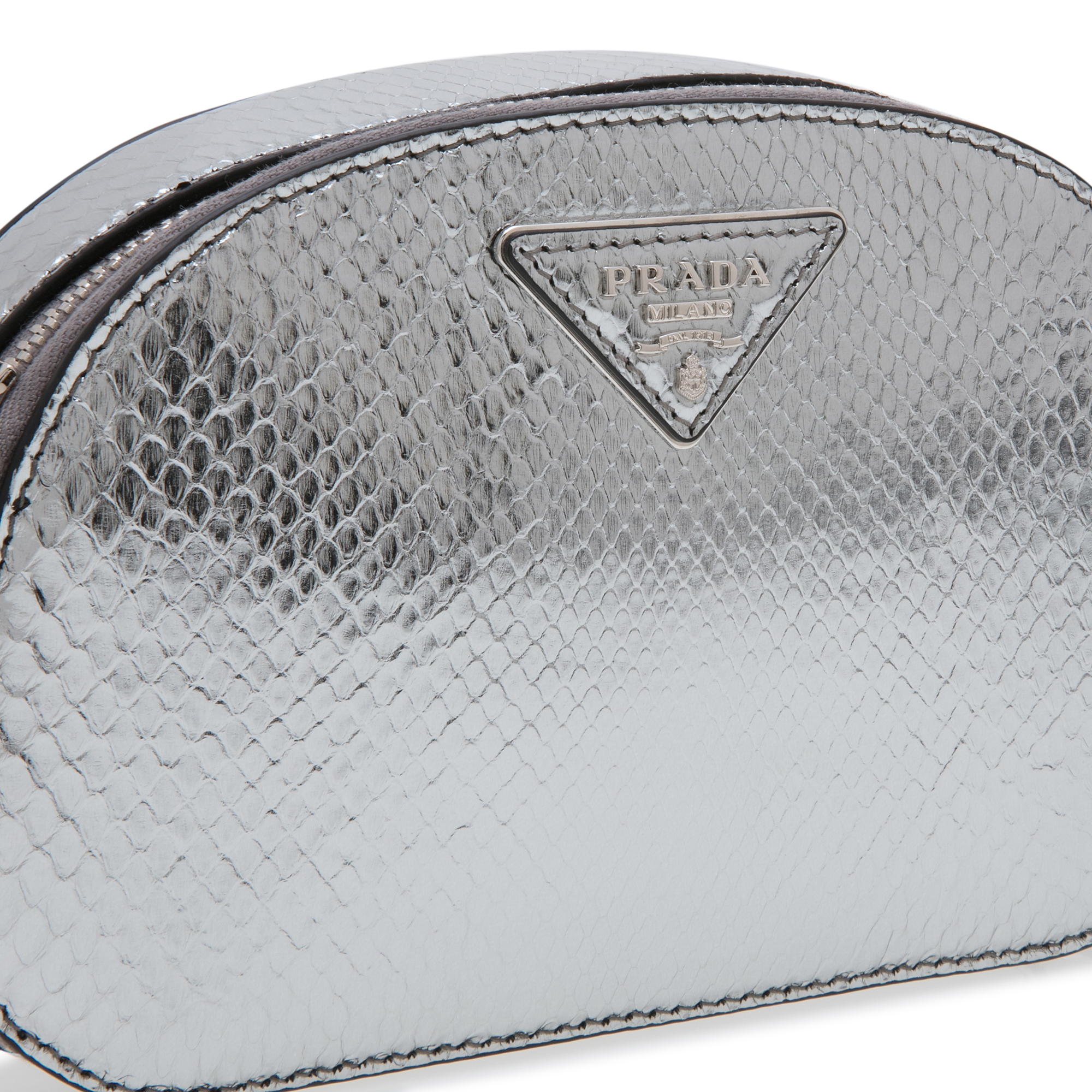 

Odette leather belt bag, Metallic