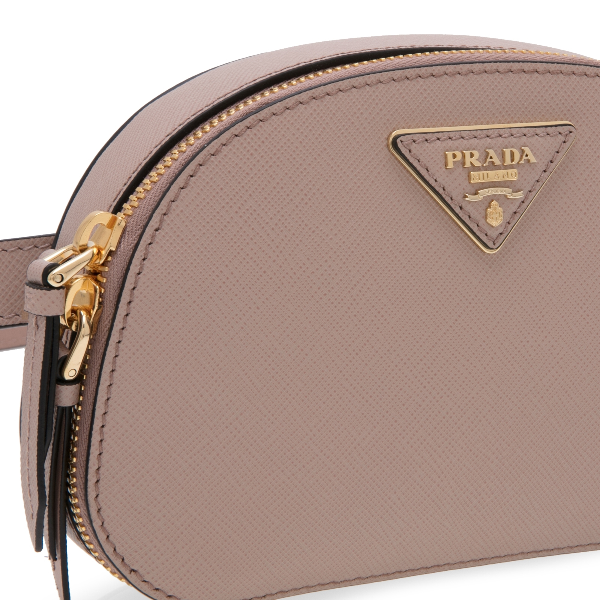 

Odette leather belt bag, Beige