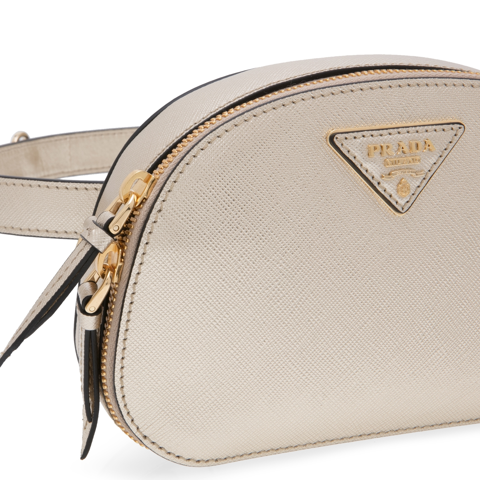 

Odette leather belt bag, Gold