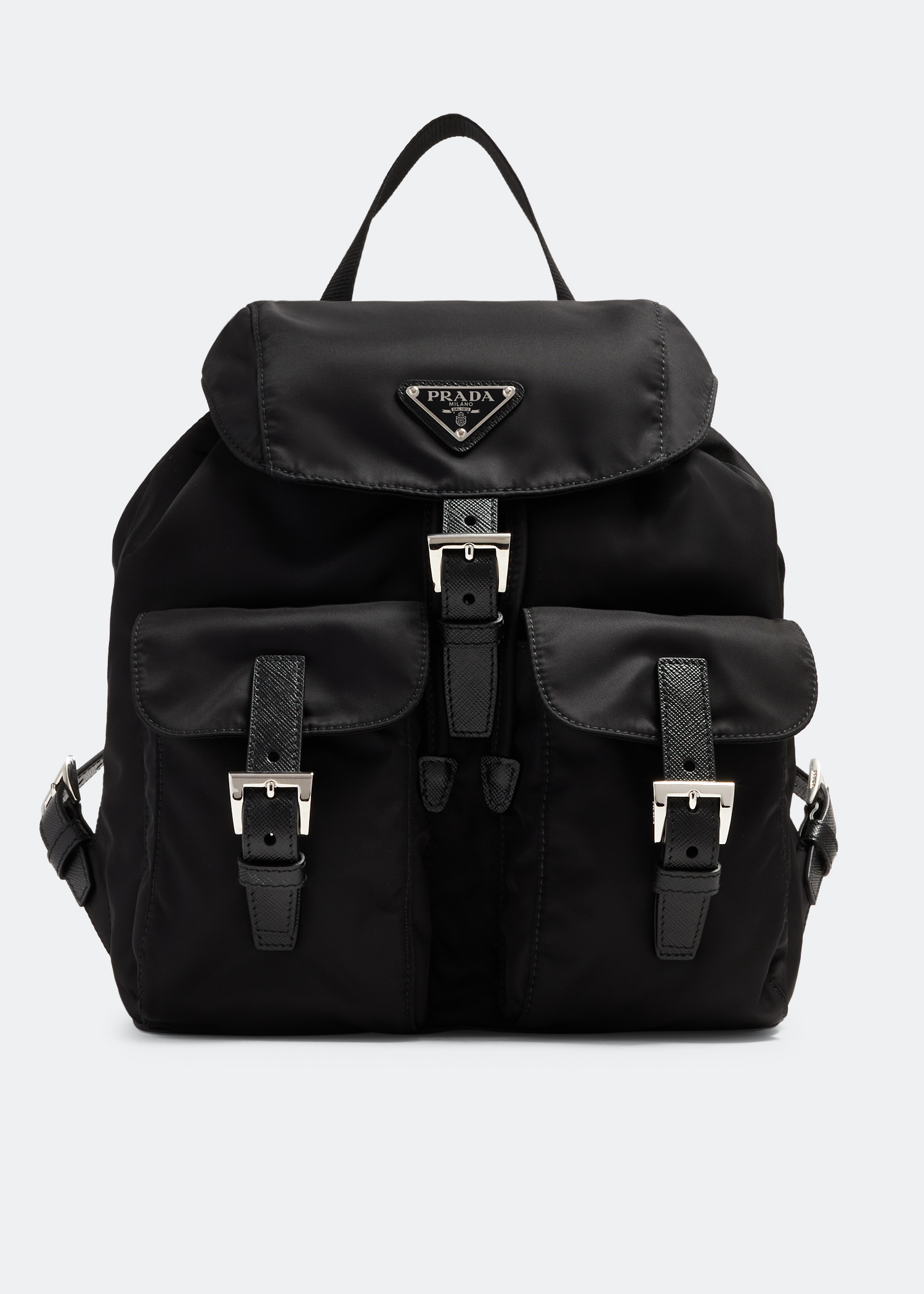 

Re-Nylon small backpack, Black