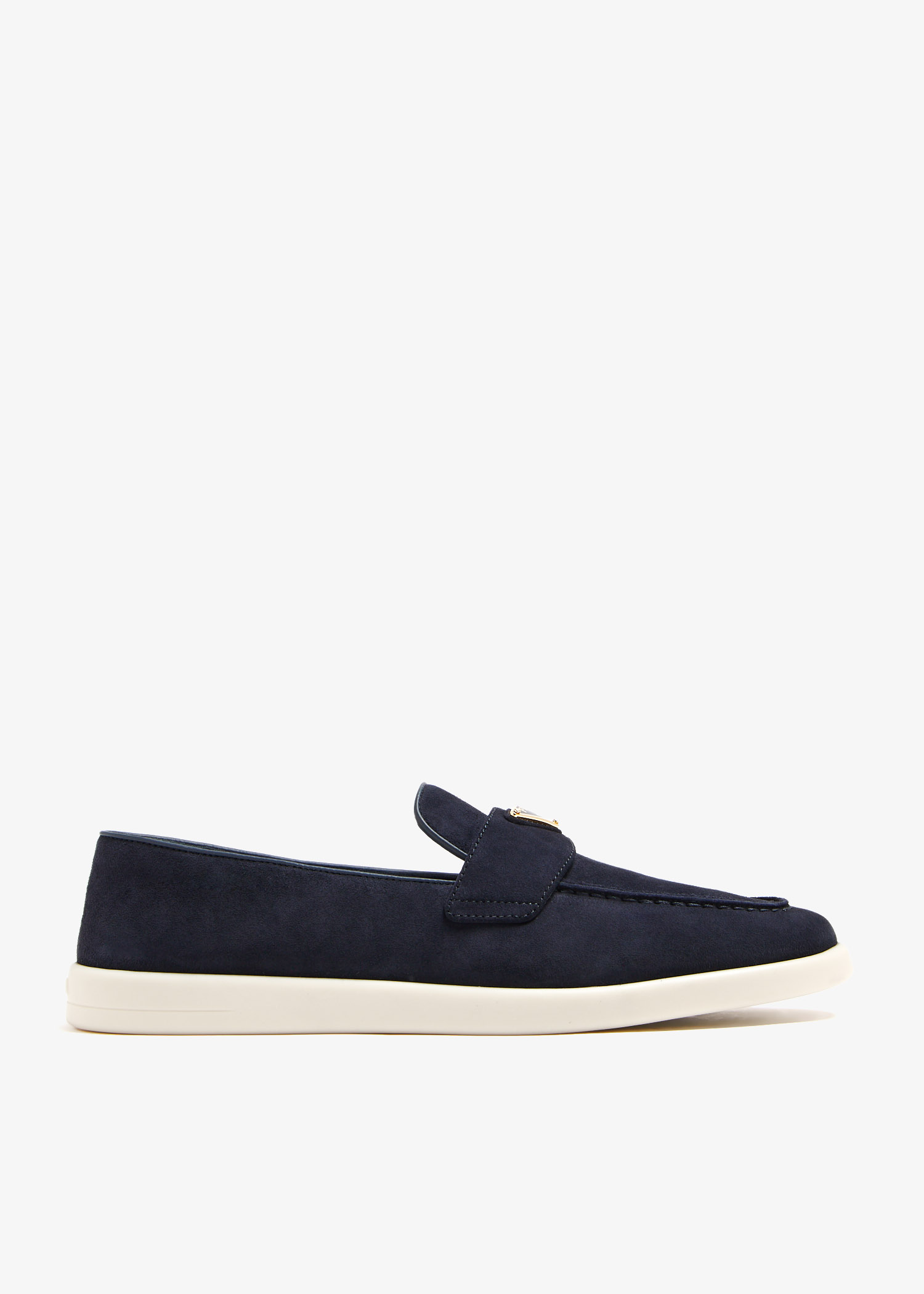 

Suede loafers, Navy