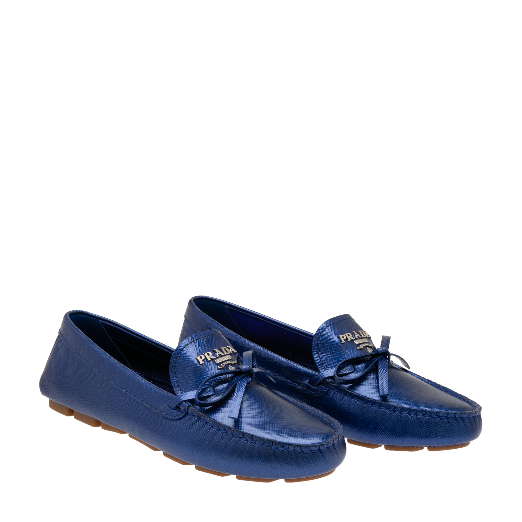 

Leather driving shoes, Blue