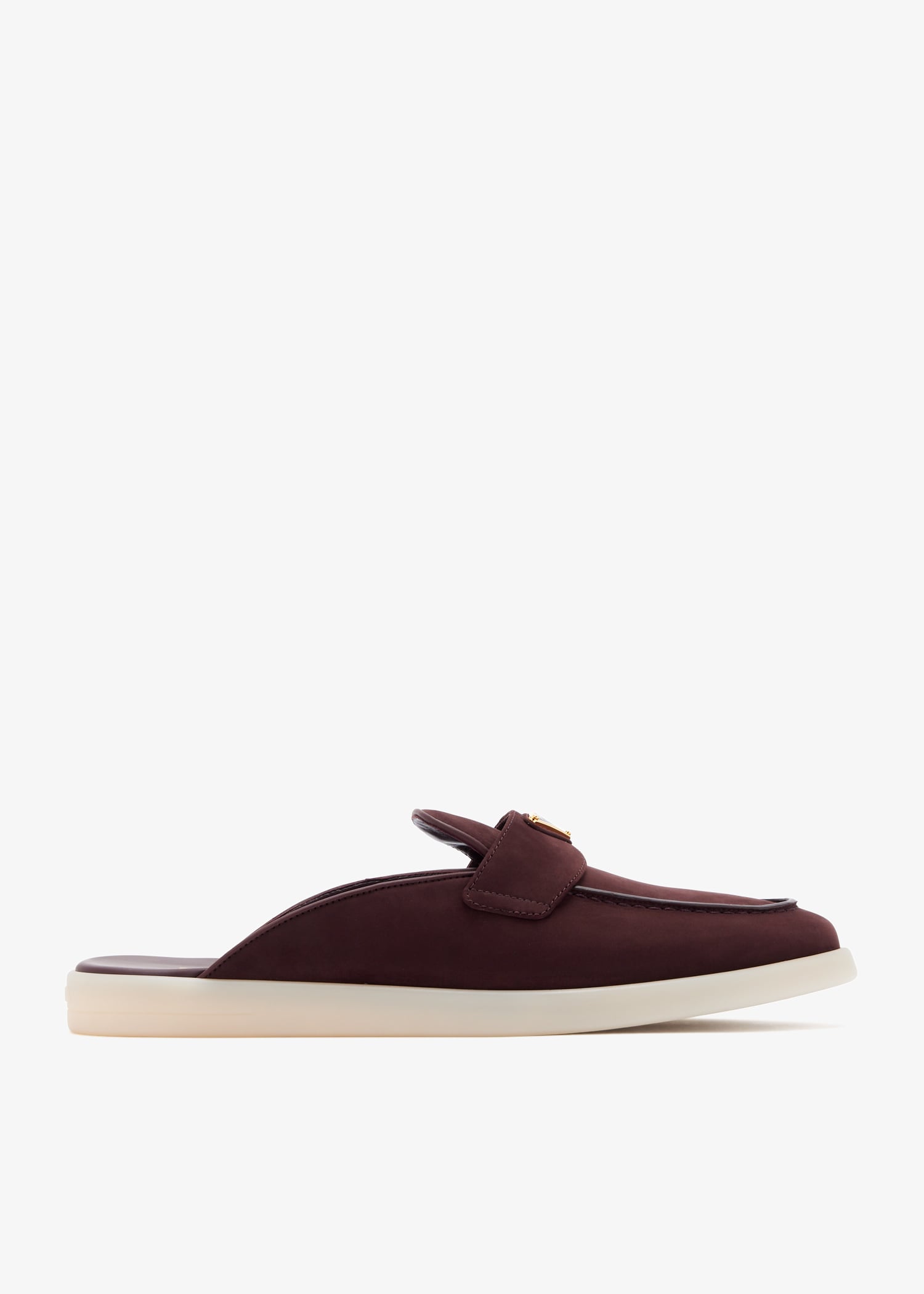 

Nubuck mules, Burgundy