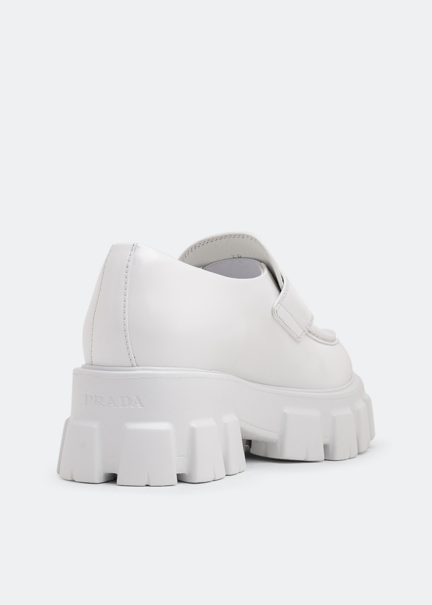 

Monolith loafers, White