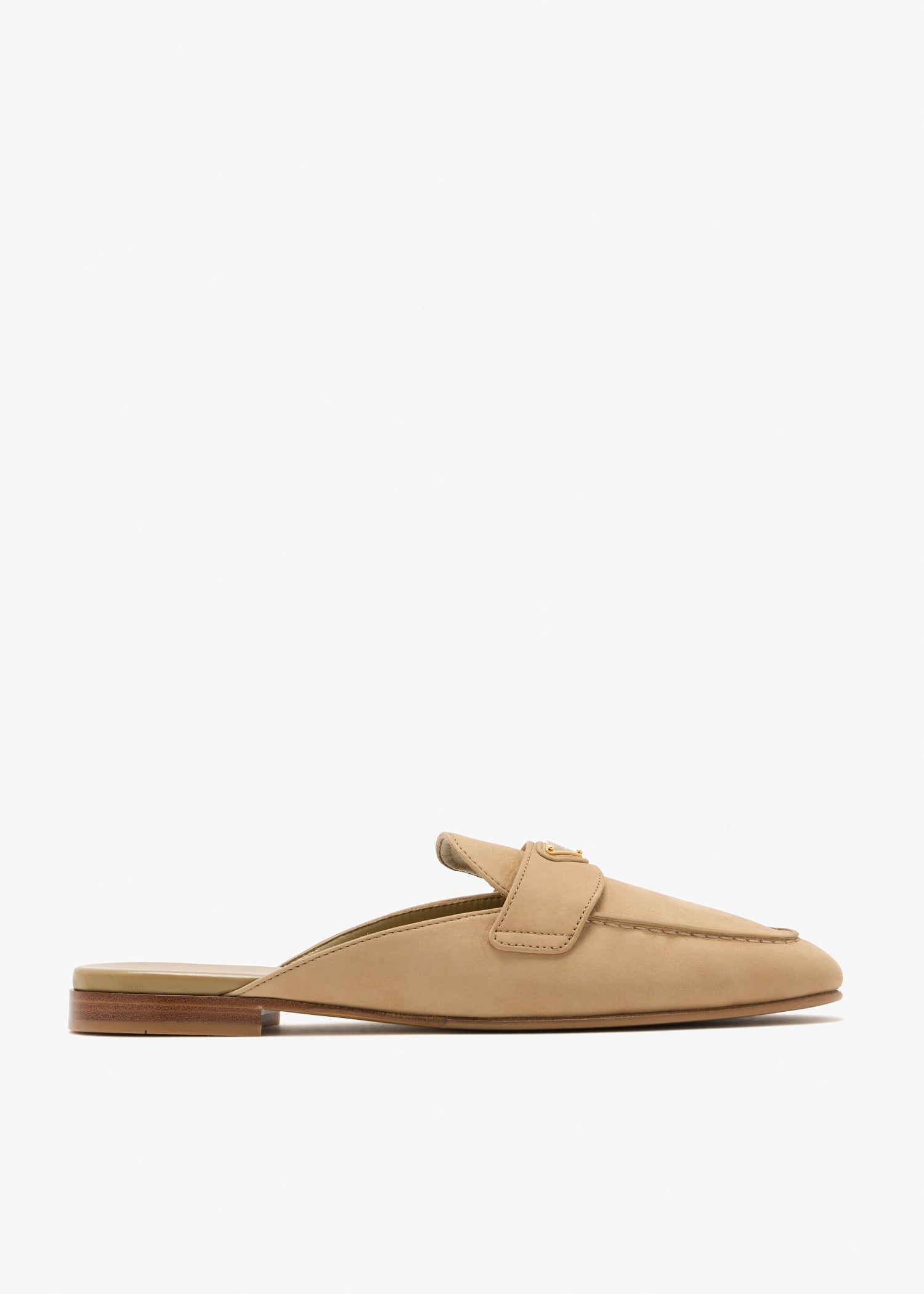 

Nubuck mules, Beige