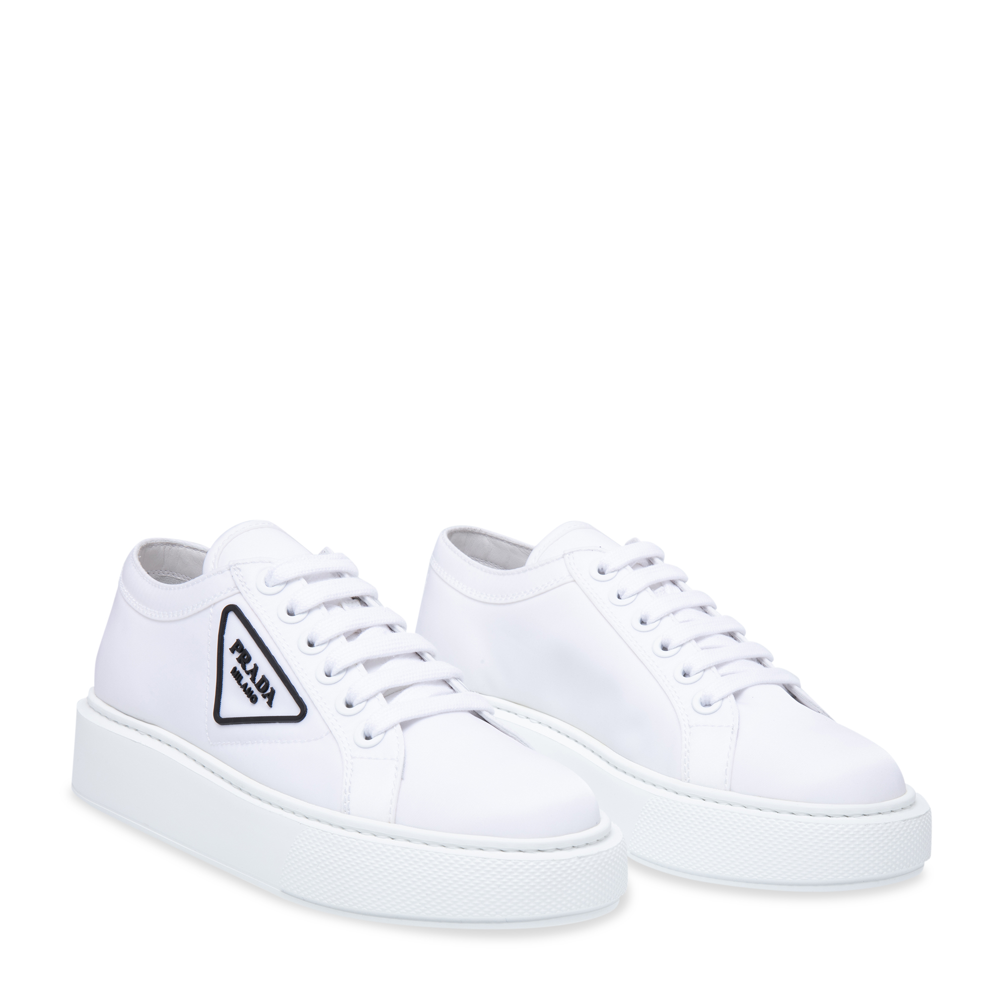 

Cotton canvas sneakers, White